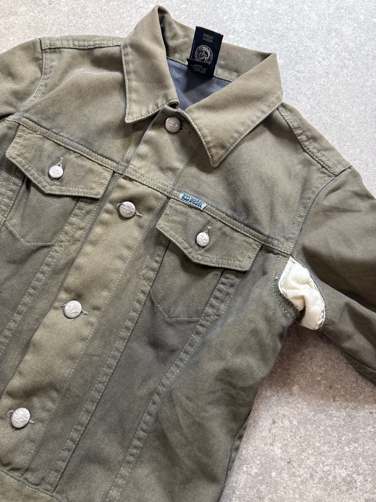 Khaki Diesel Jacket (S)