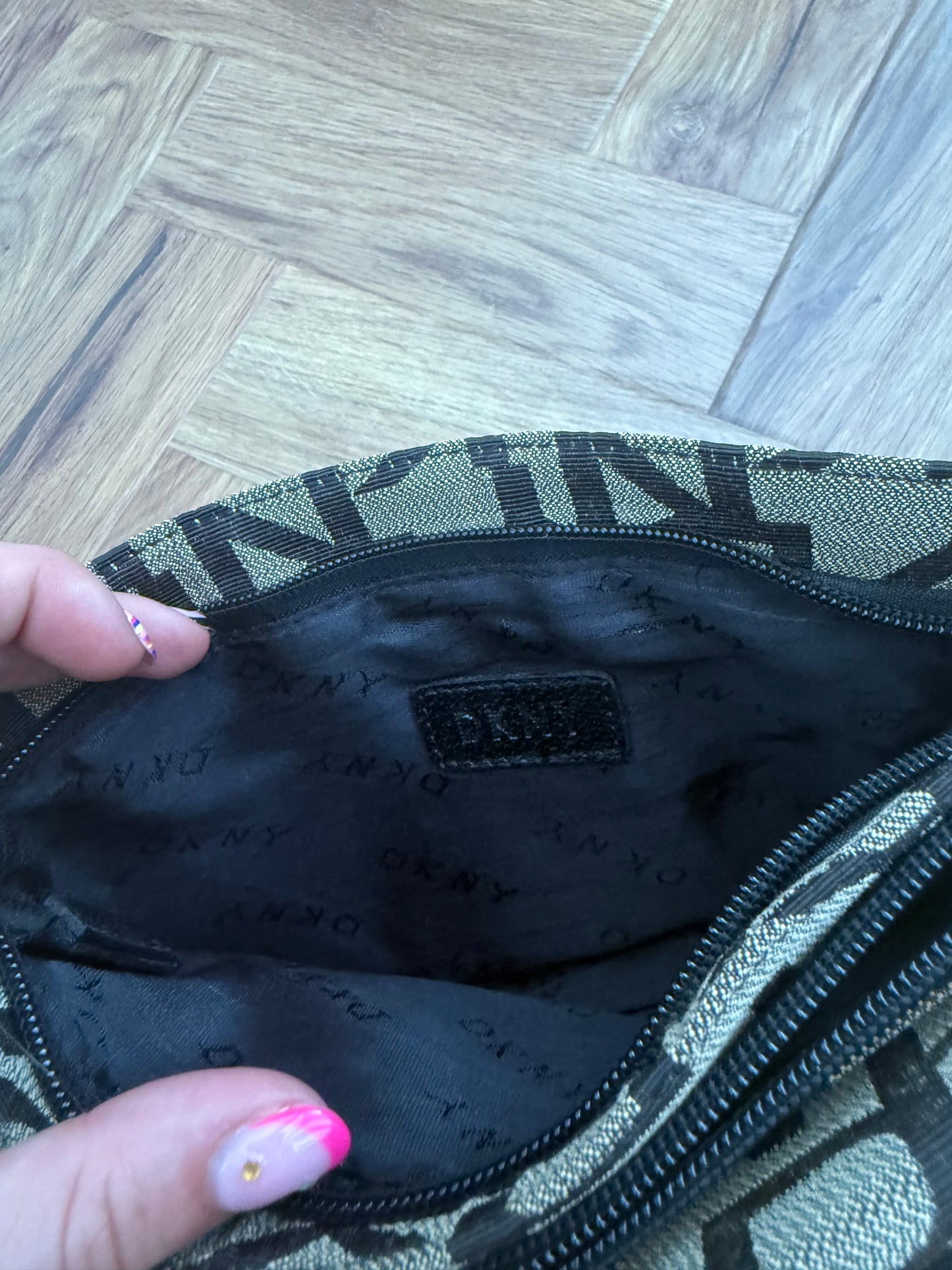 DKNY Monogram Belt Bag