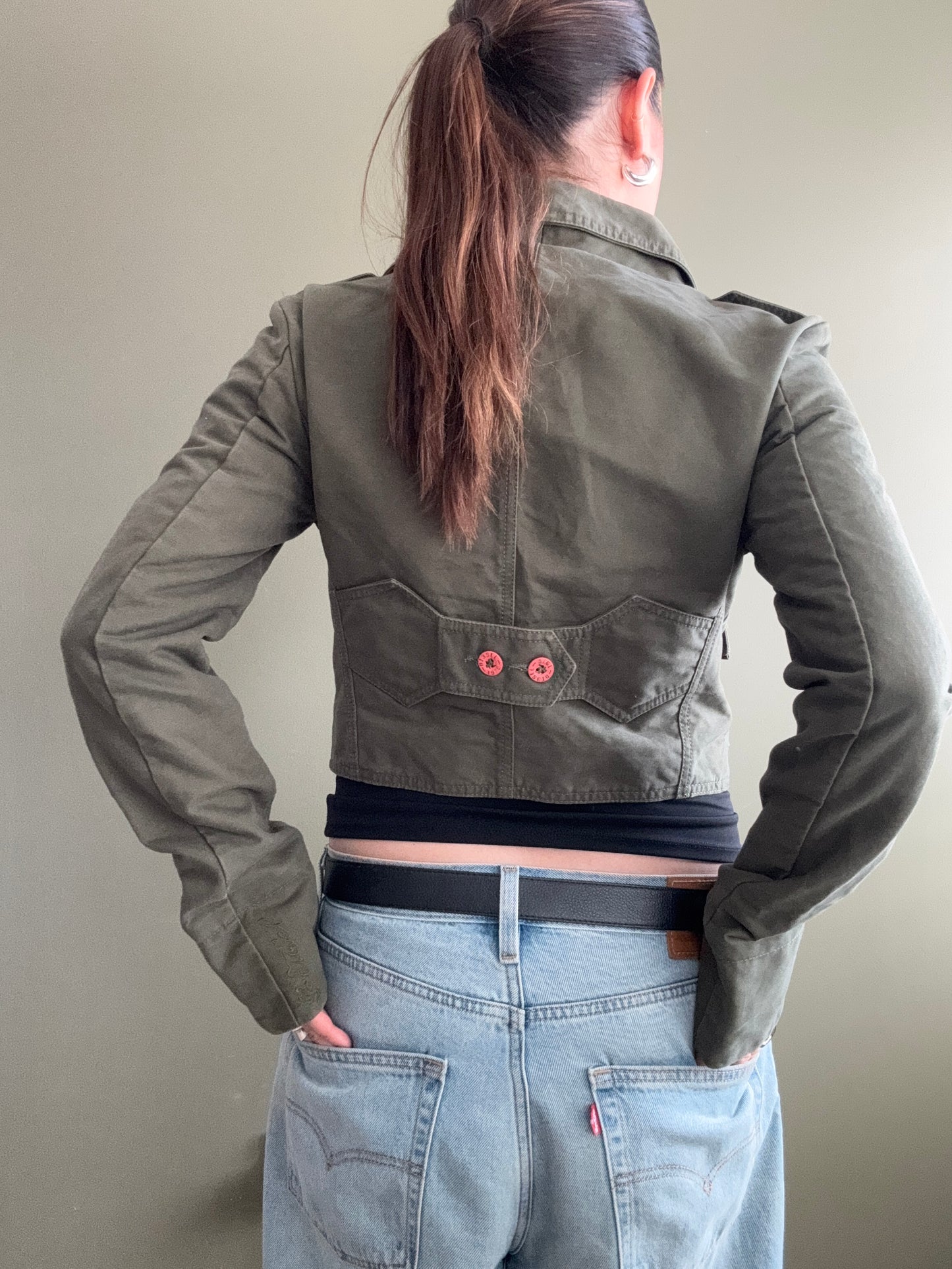 Khaki Diesel Jacket (M)