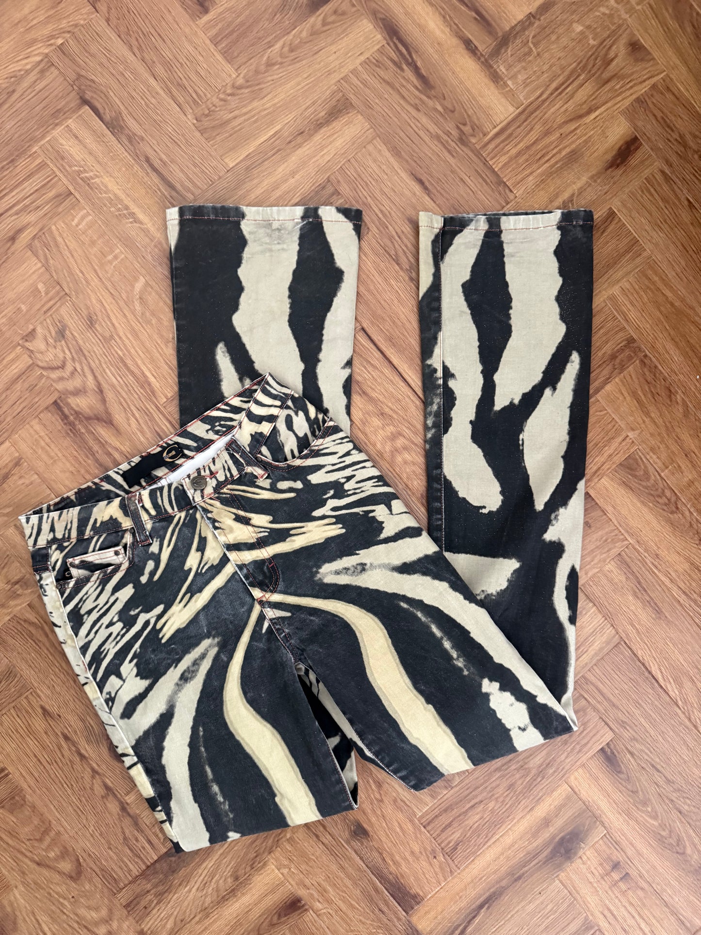 Cavalli Pattern Jeans (42)