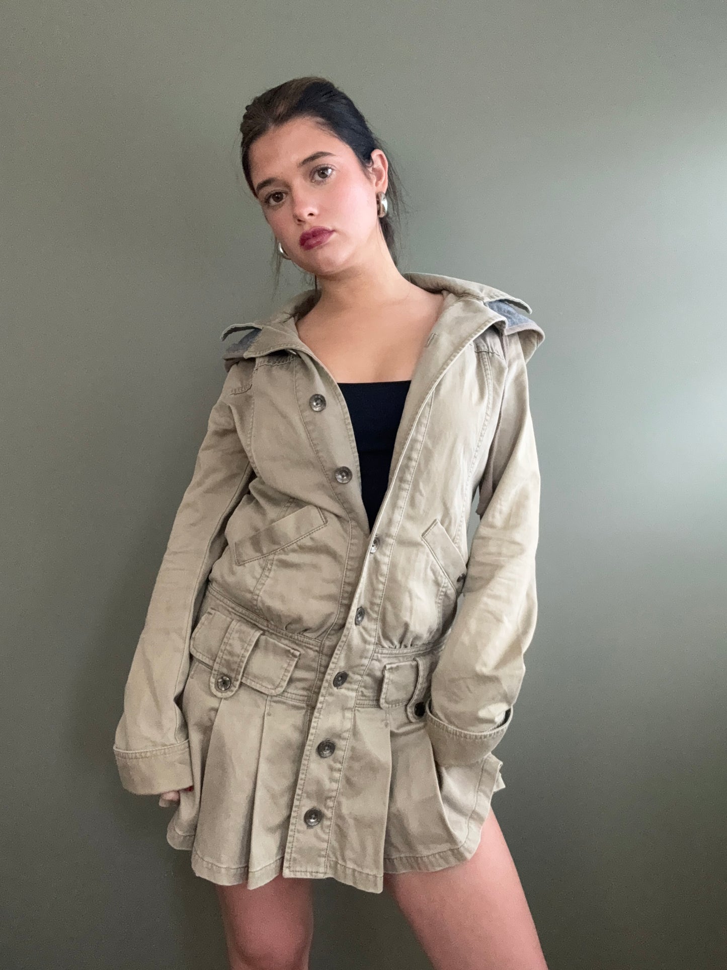 Diesel Hooded Dress (S)