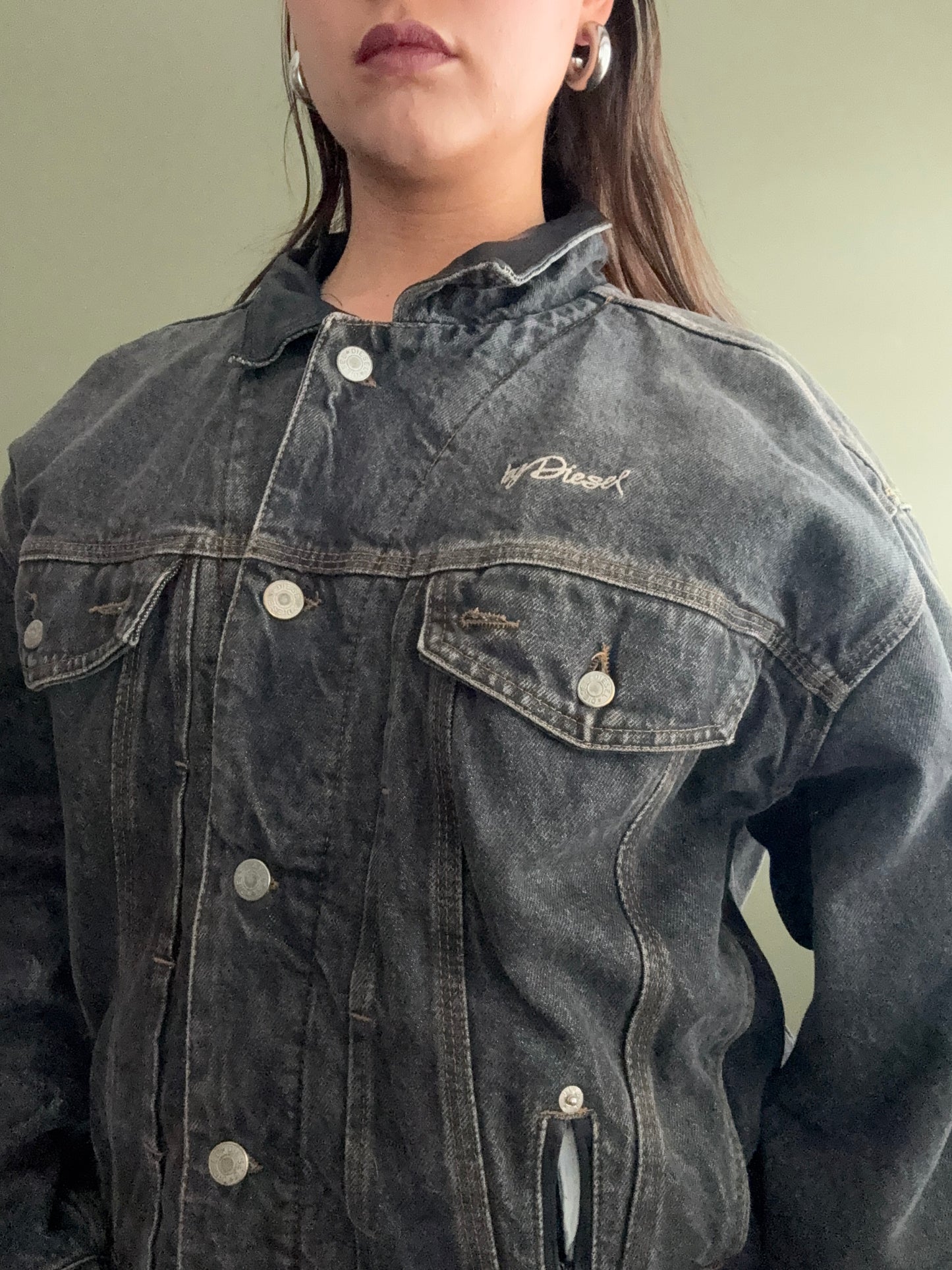 Vintage Diesel Denim Jacket (M)