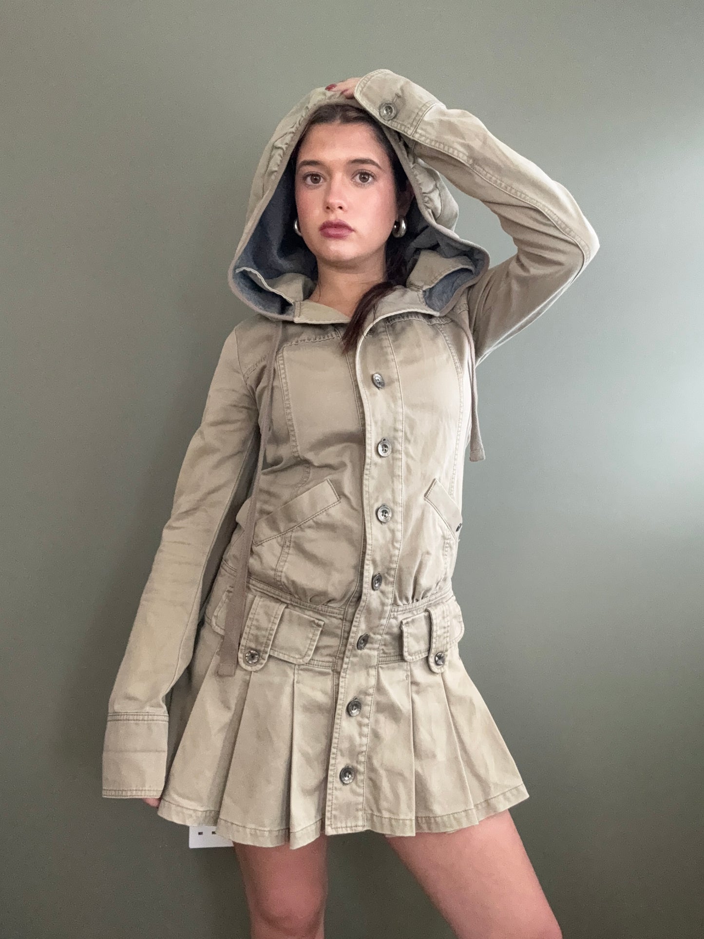 Diesel Hooded Dress (S)