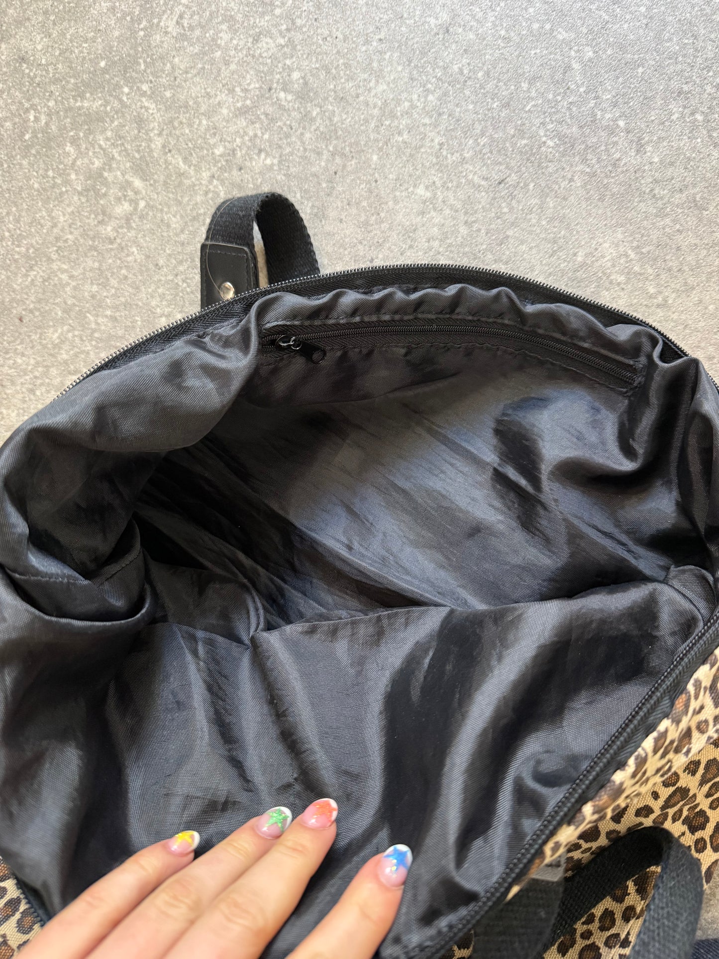 Jane Norman Leopard Tote Bag
