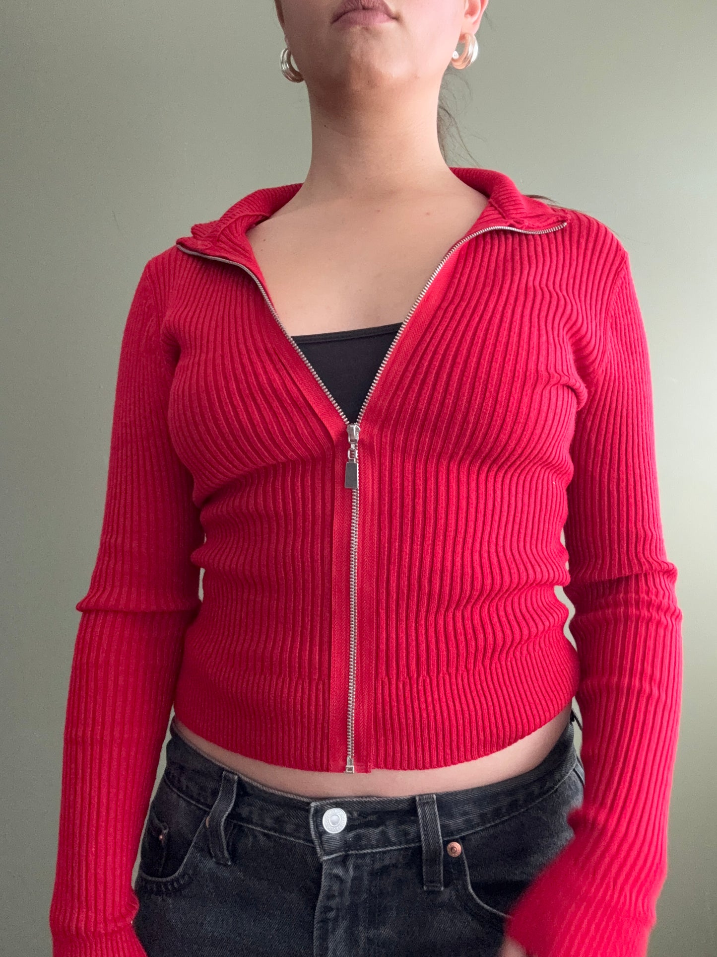 Jane Norman Zip Jumper (UK10)
