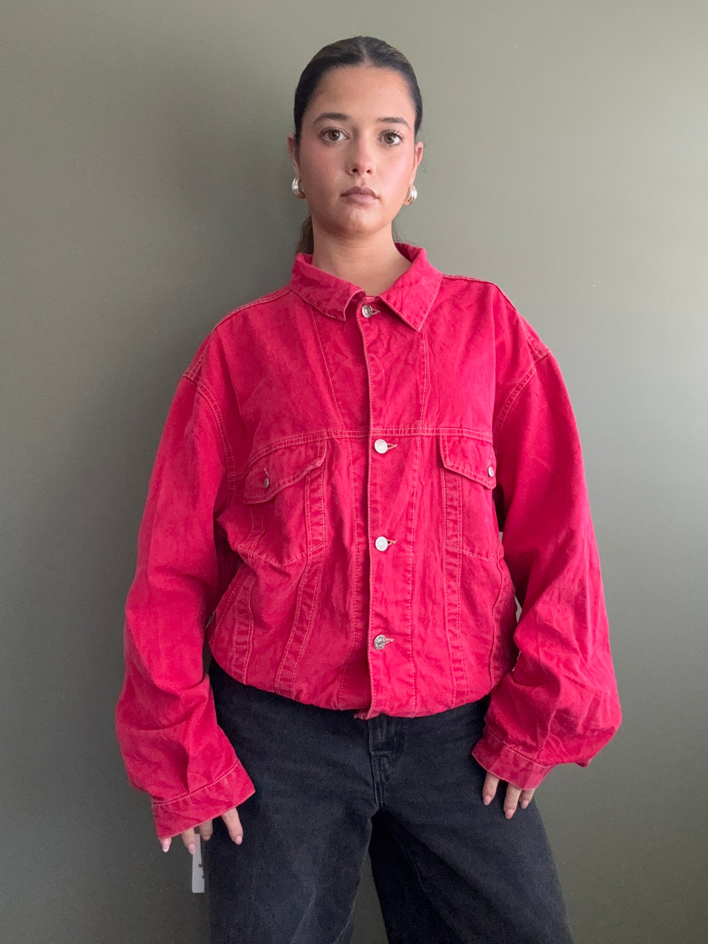 Red Diesel Trucker Jacket (L)