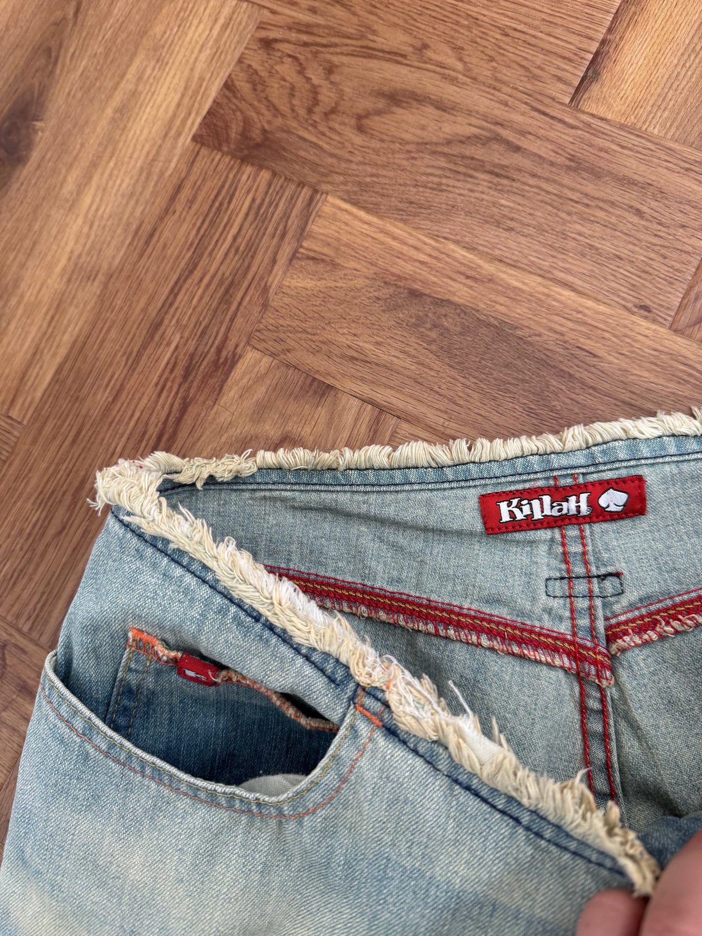 Killah Low Rise Flared Jeans (31)