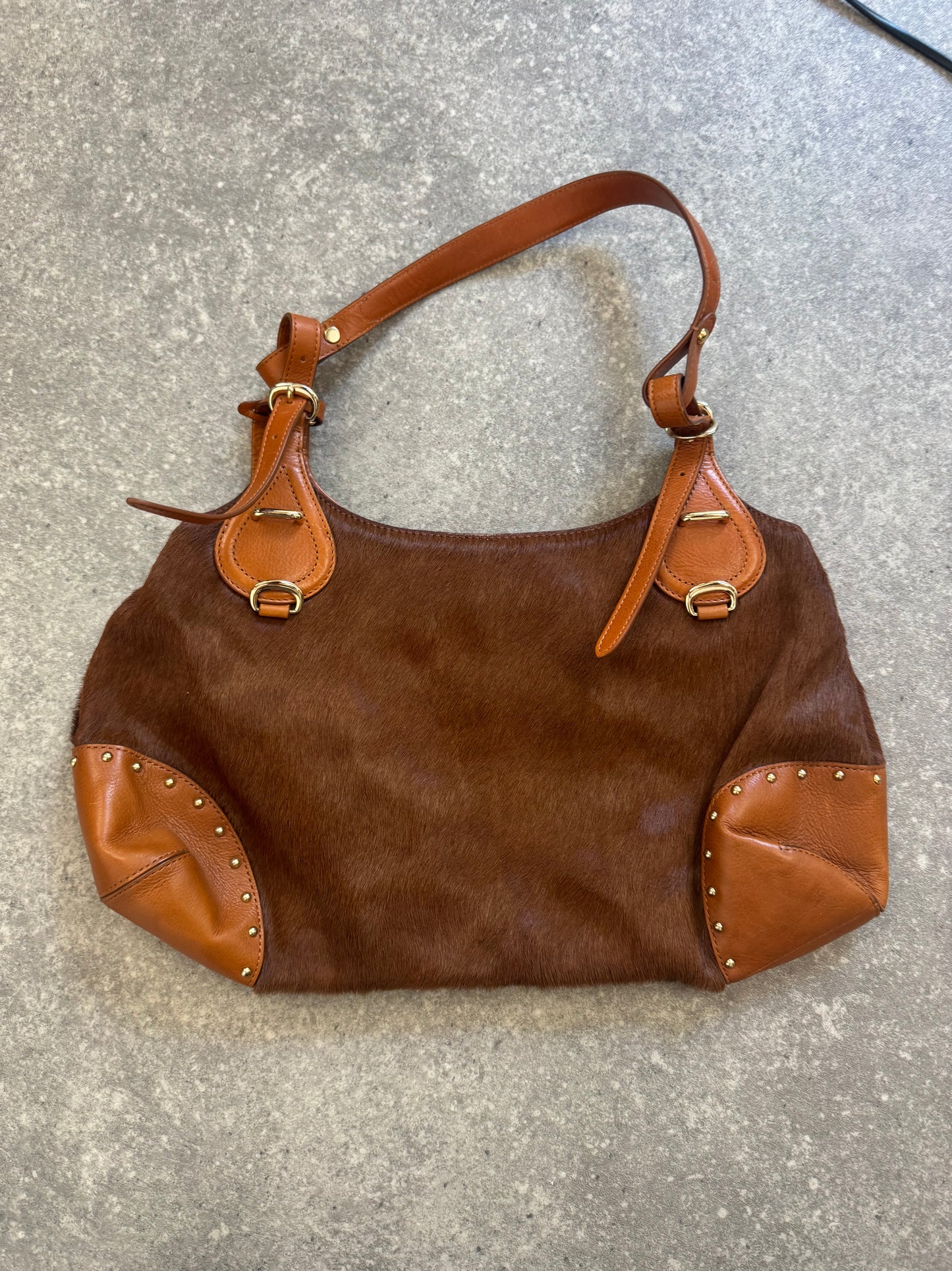 DKNY Textured Shoulder Bag