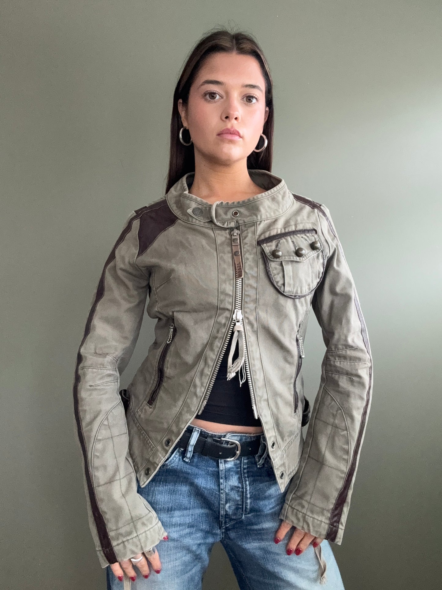 Diesel Fitted Utility Jacket (M)