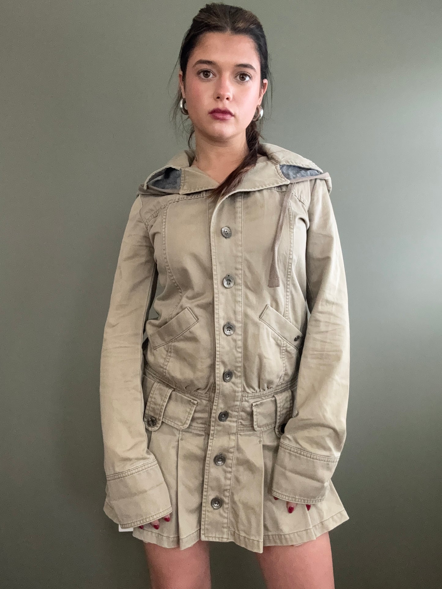 Diesel Hooded Dress (S)