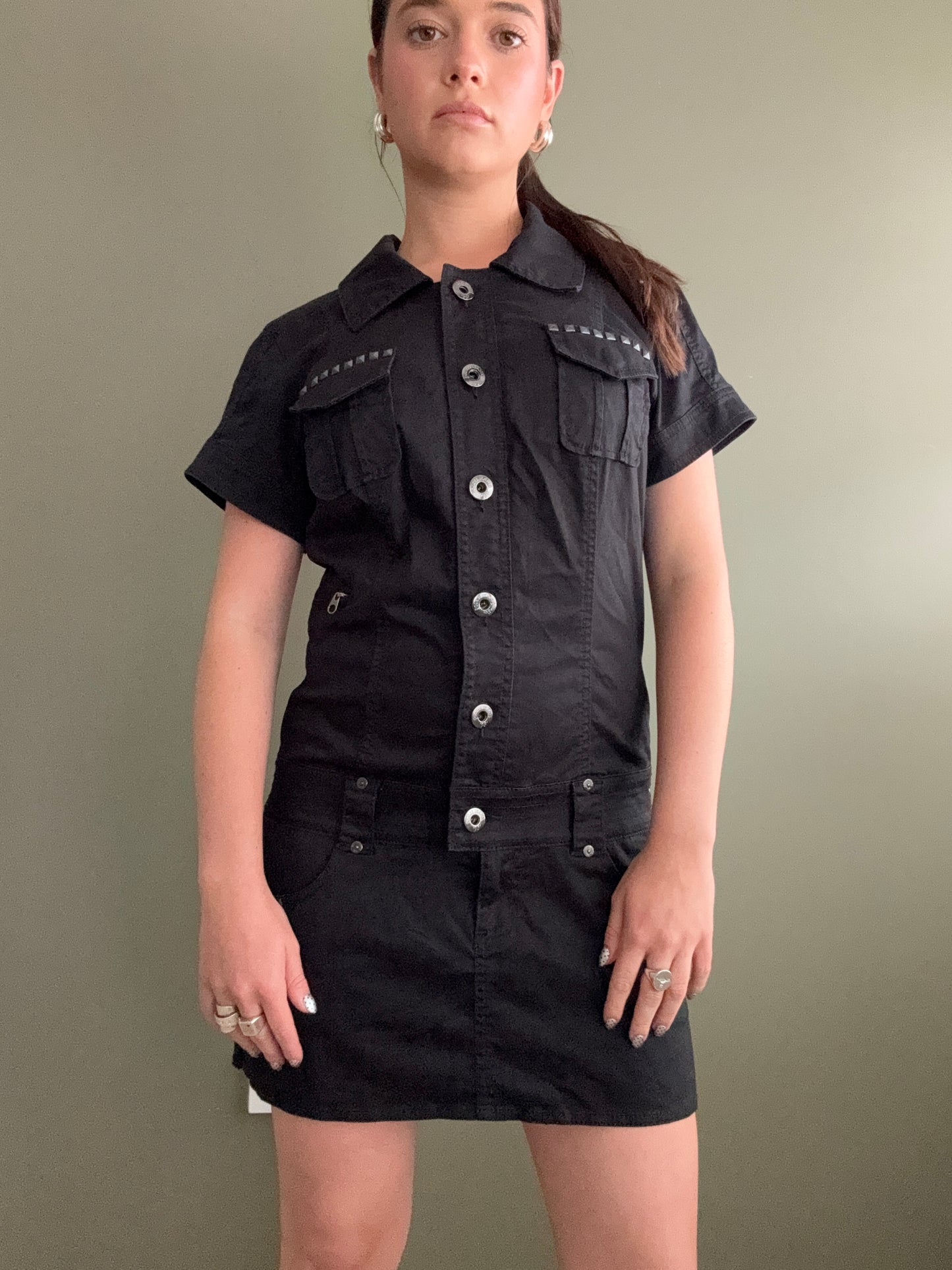 Guess Cargo Mini Dress (L)