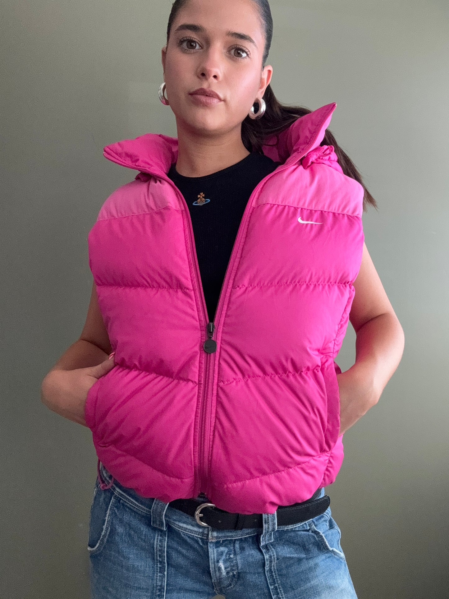 Pink Nike Gilet (M)