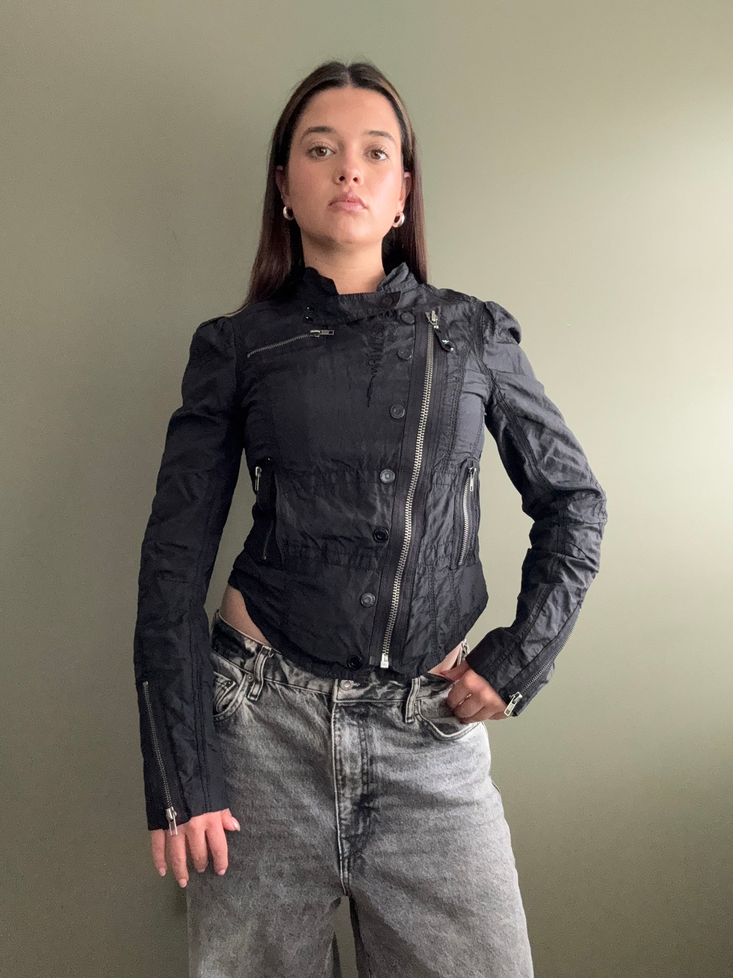 Y2K Fitted Corset Jacket (UK12)