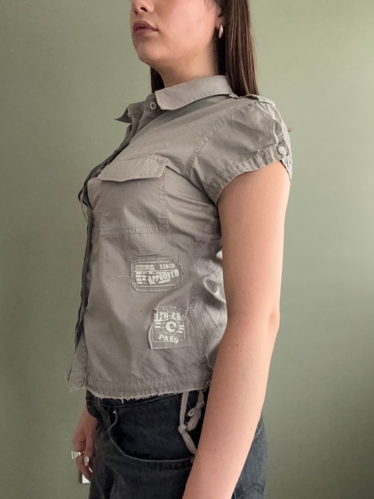 Y2K Cargo Shirt (M)