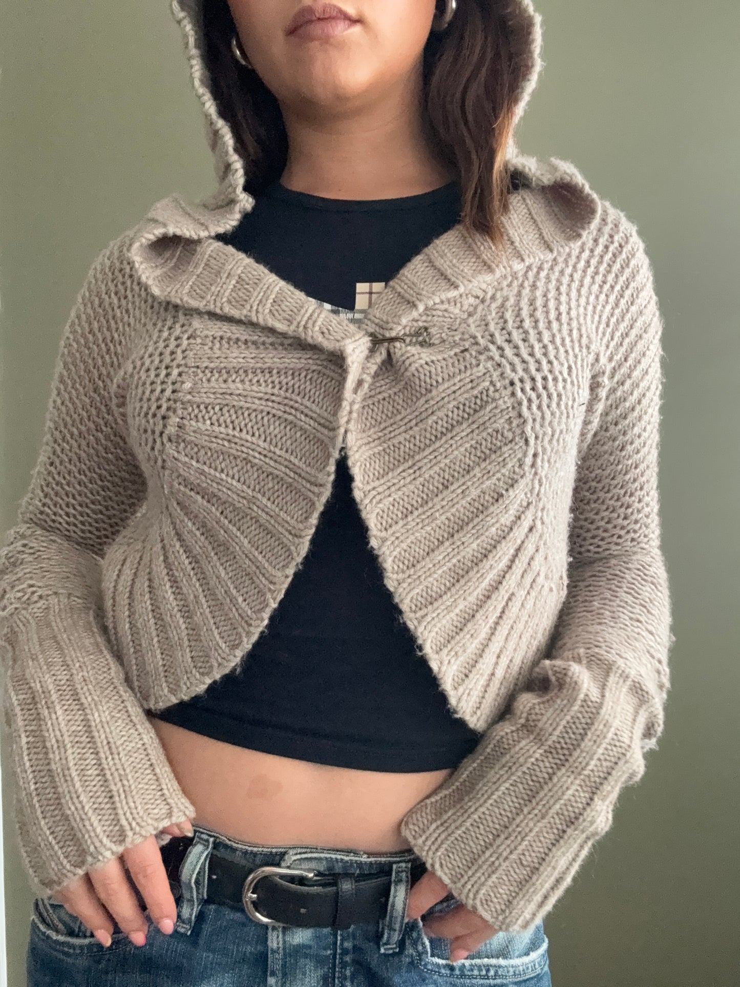 Guess Hooded Cardigan (XS)