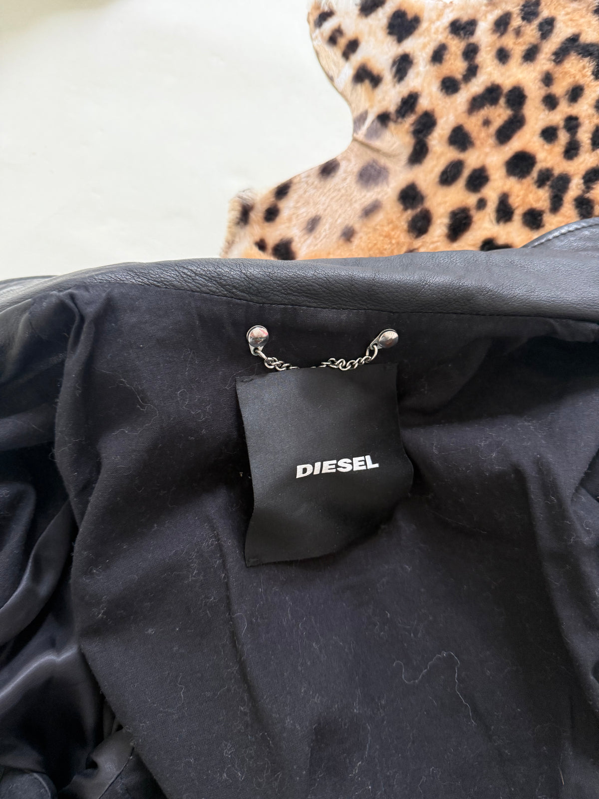 Diesel Leather Corset Biker Jacket (XS)
