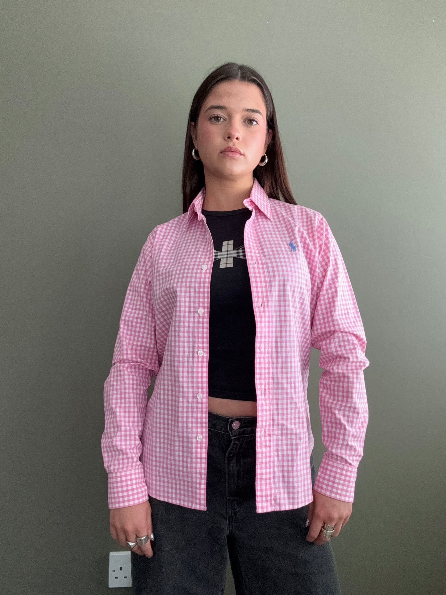 Ralph Lauren Gingham Shirt (M)