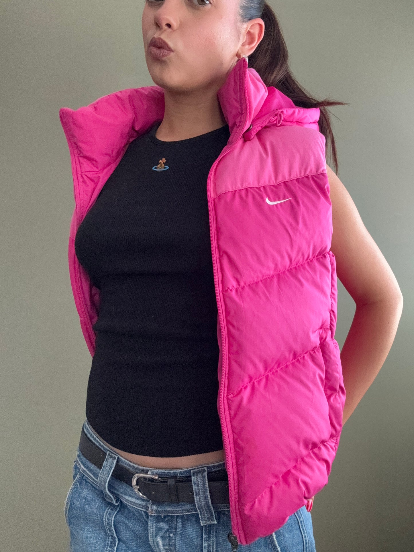 Pink Nike Gilet (M)