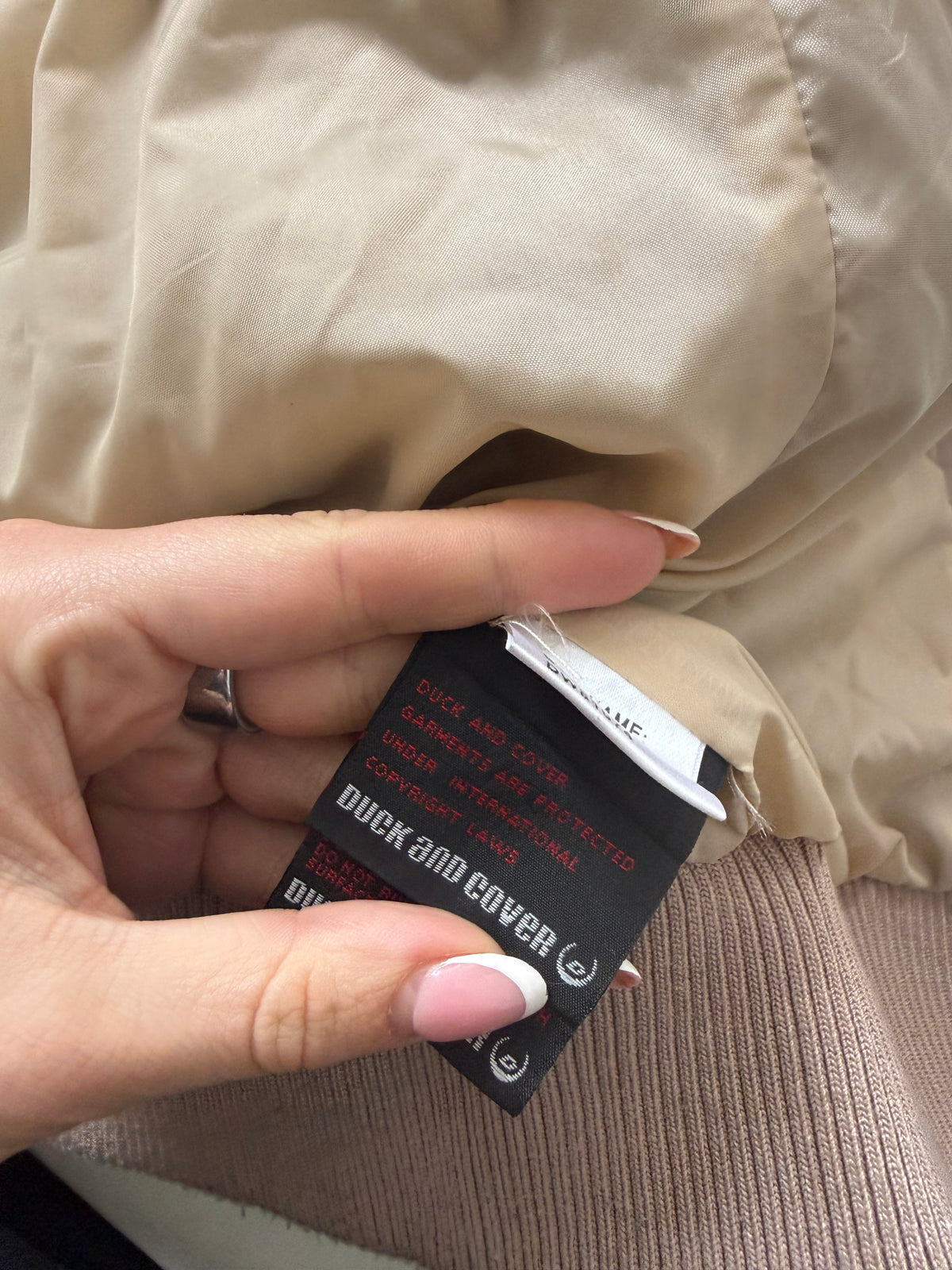 Duck And Cover Bomber Jacket (S)
