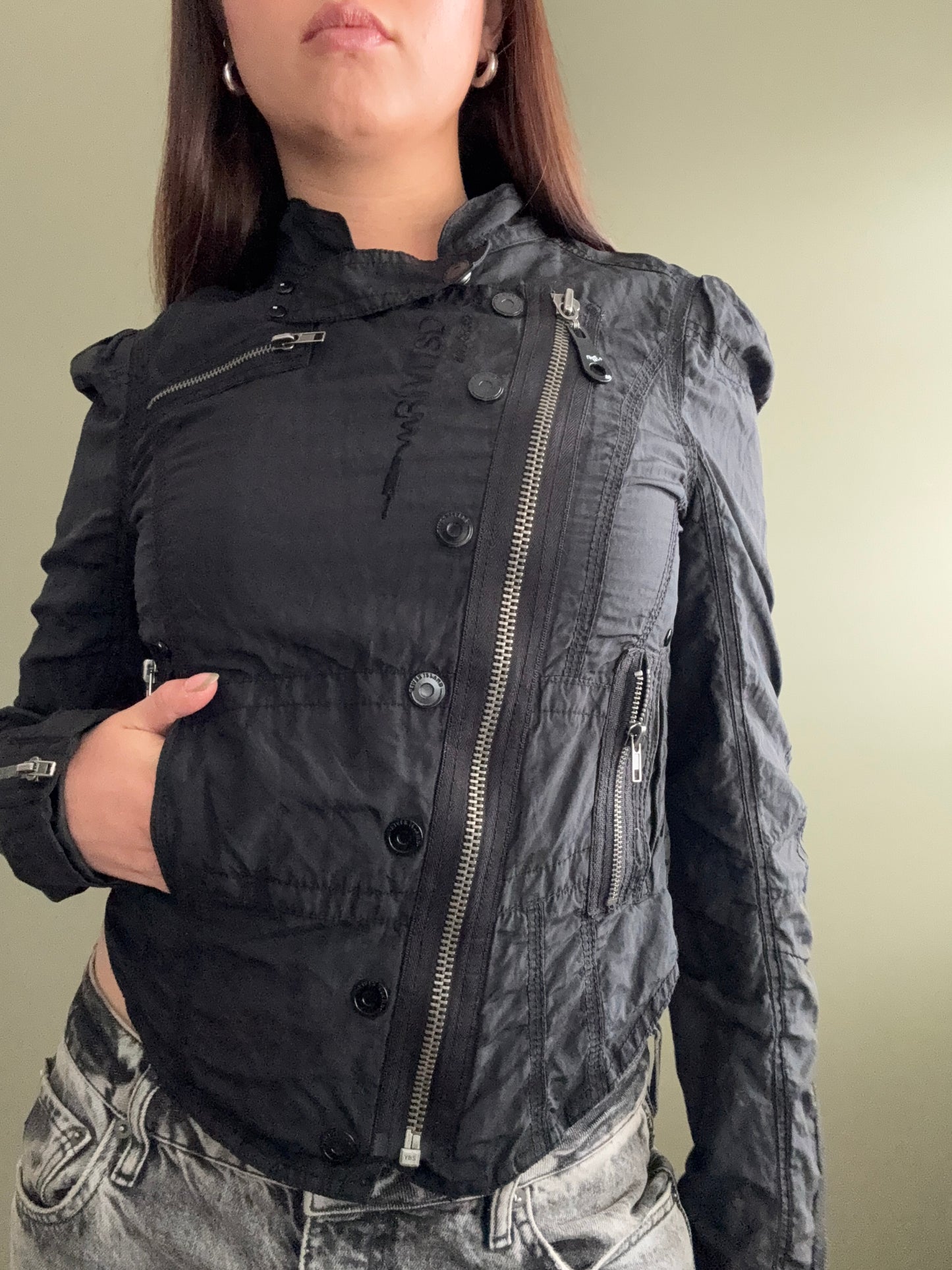 Y2K Fitted Corset Jacket (UK12)