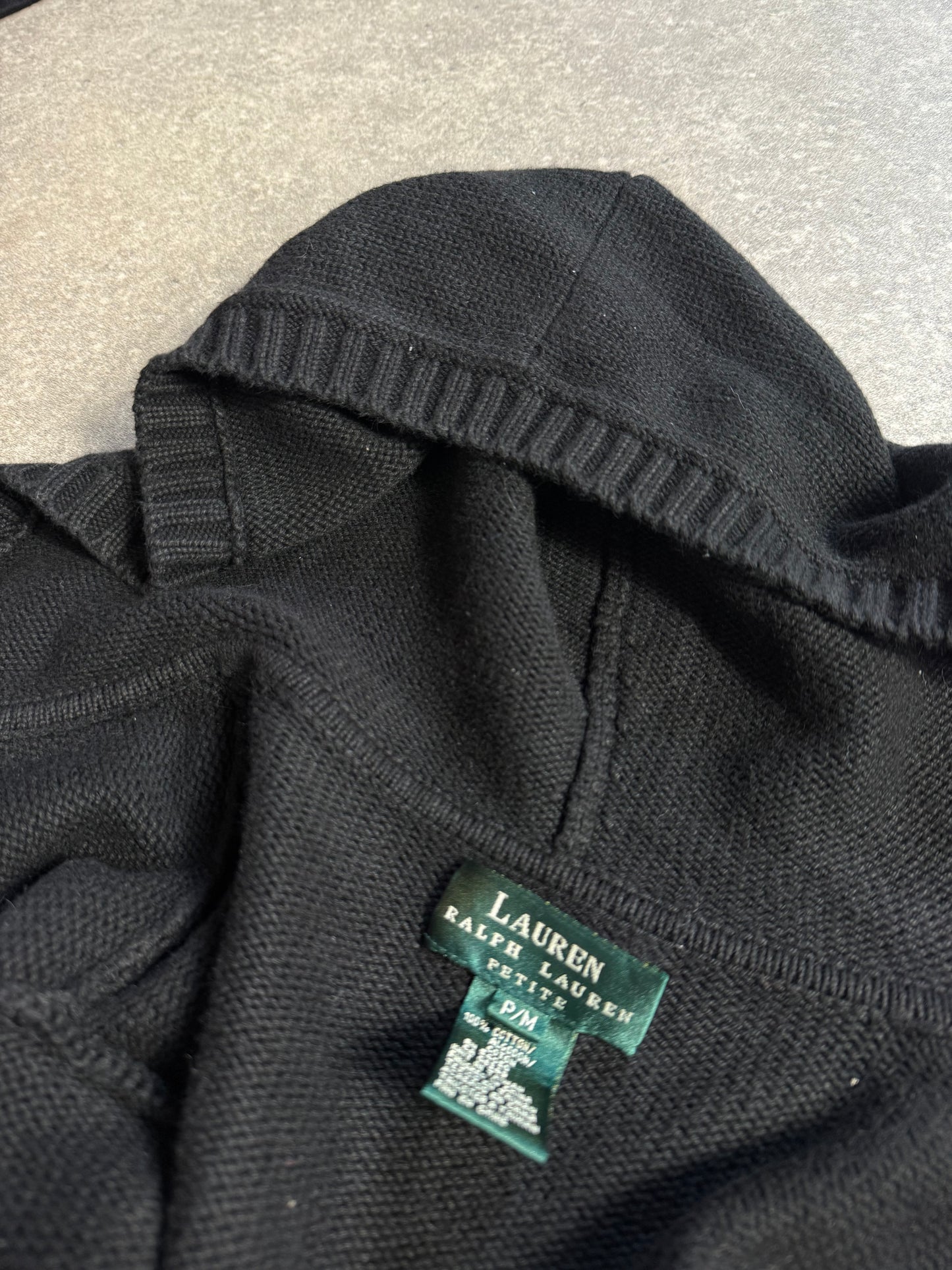 Ralph Lauren Knit Hoodie (M)