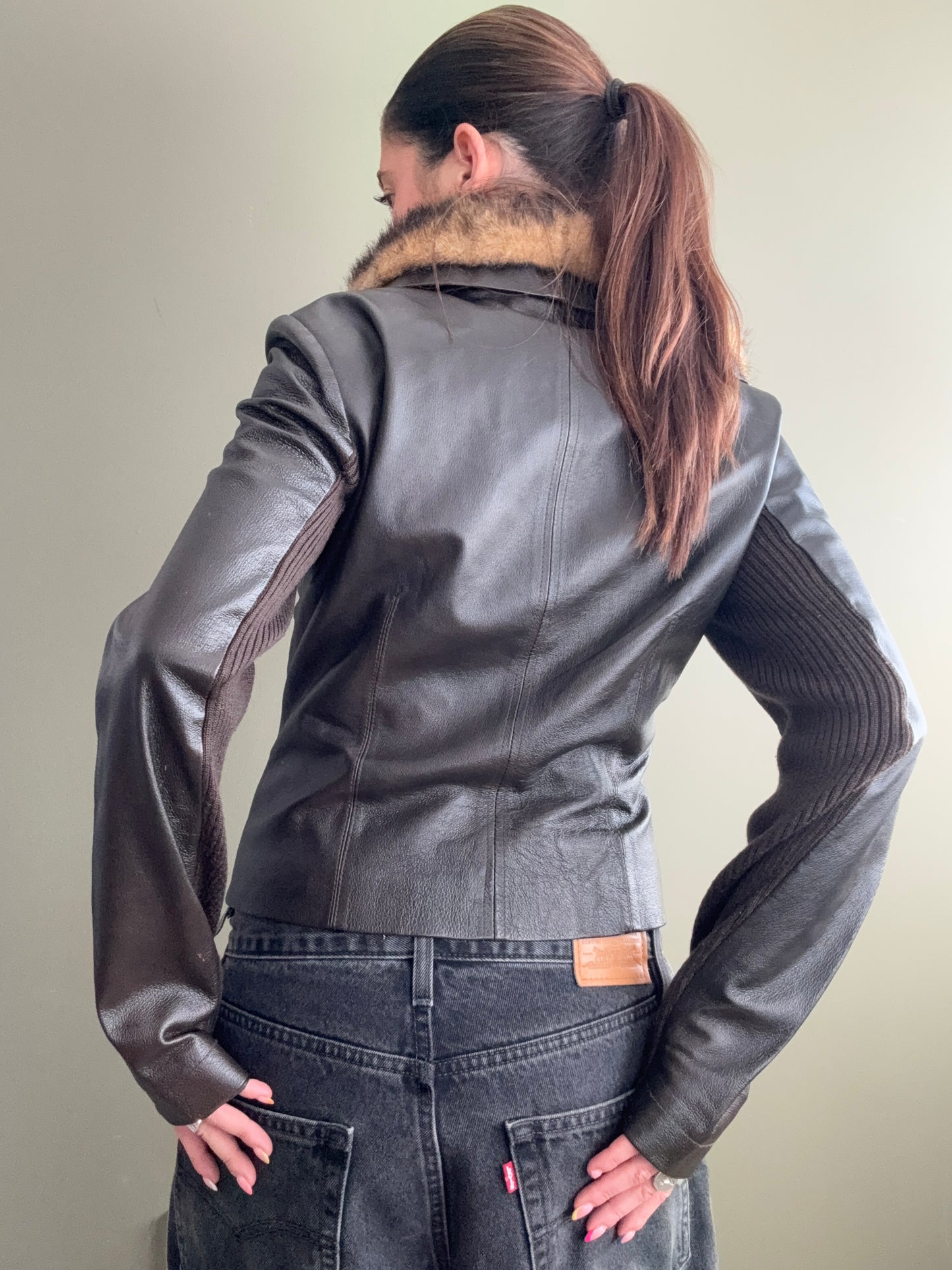 Morgan De Toi Leather Jacket (S)