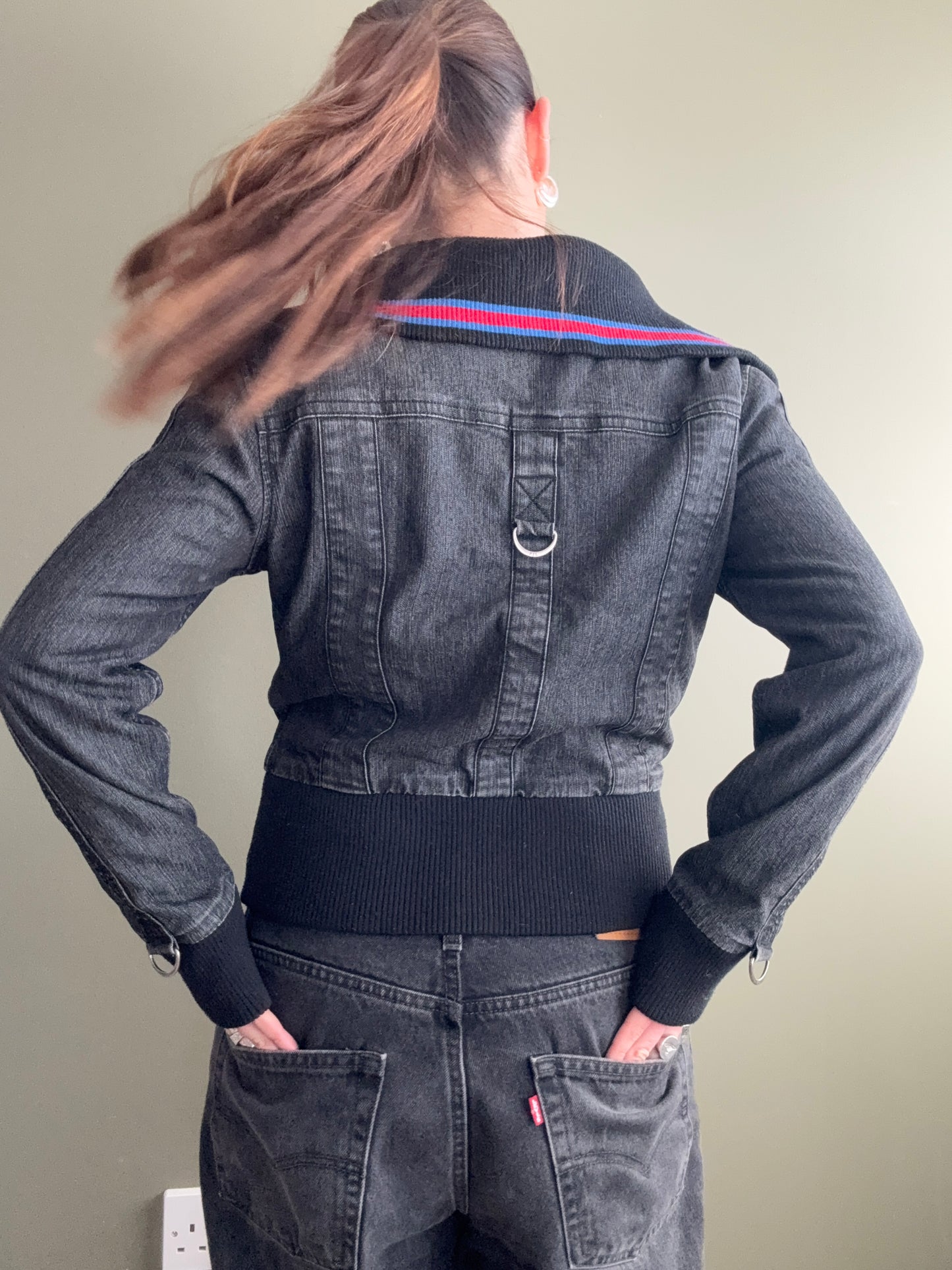 Pepe Jeans Denim Bomber Jacket (M)