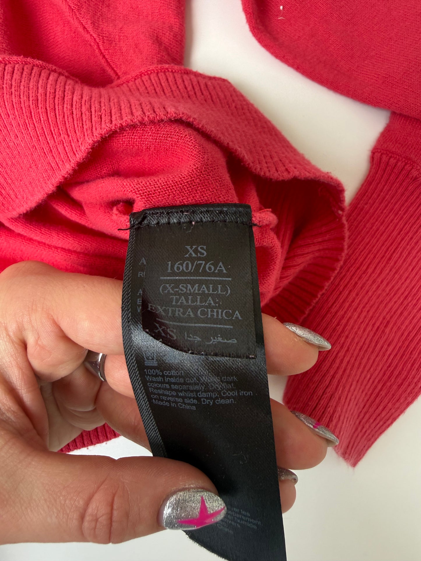 Allsaints Batwing Popper Jumper (XS)