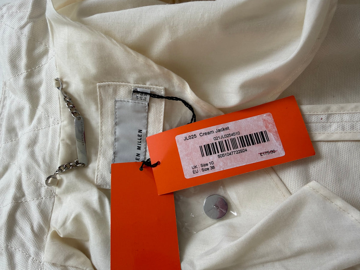 Karen Millen Funnel Neck Corset Jacket (UK10)
