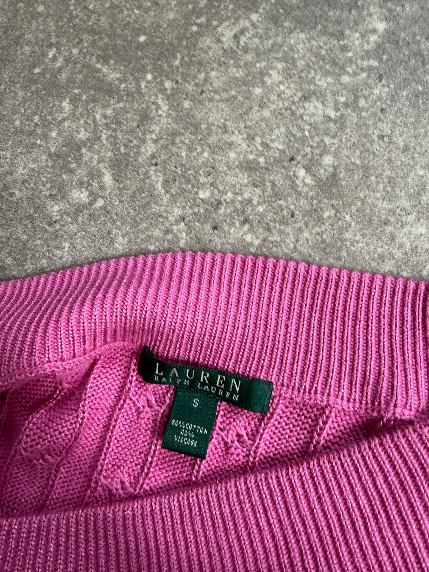 Ralph Lauren Off The Shoulder Jumper (S)