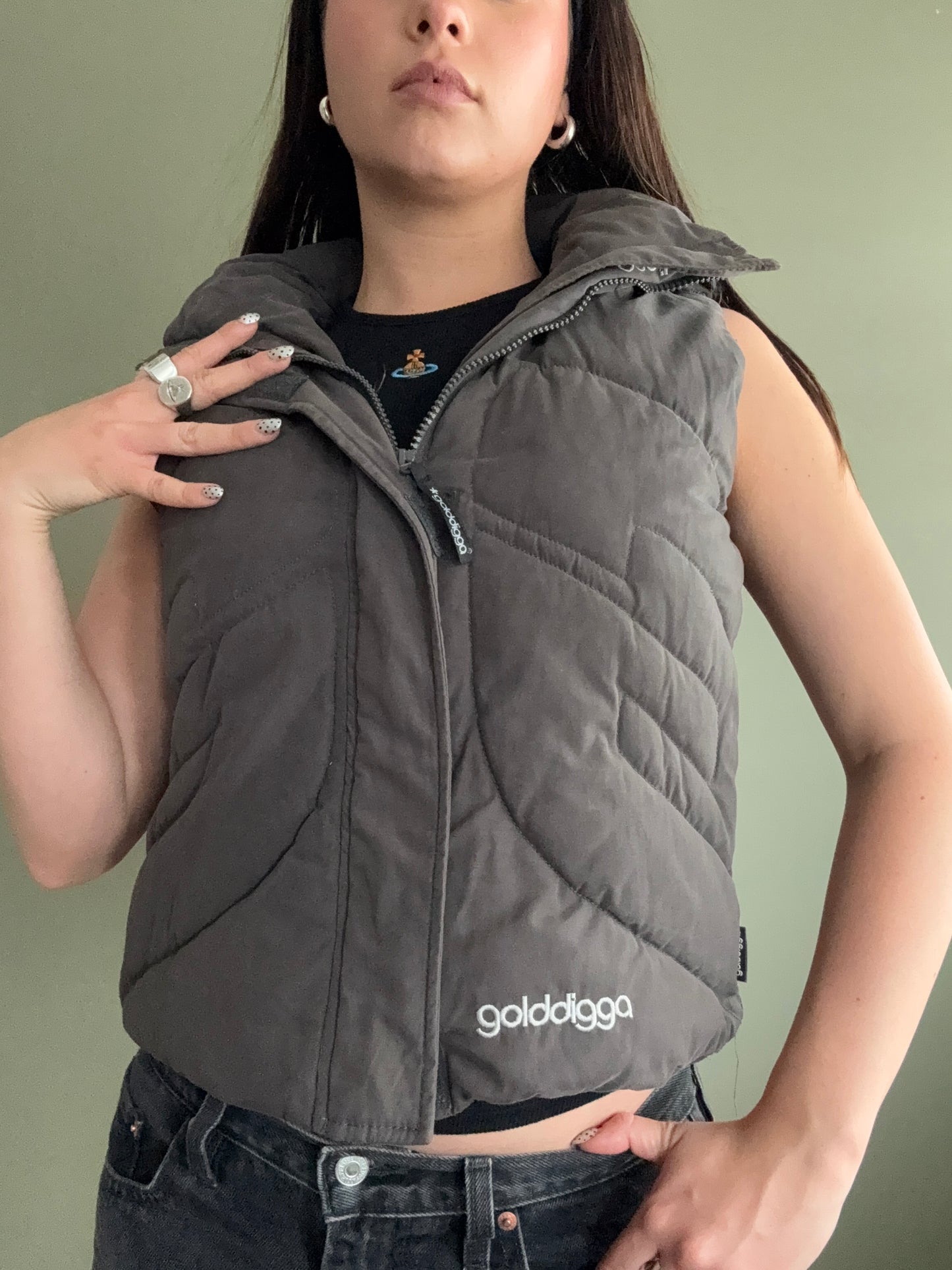 Golddigga Gilet (S)