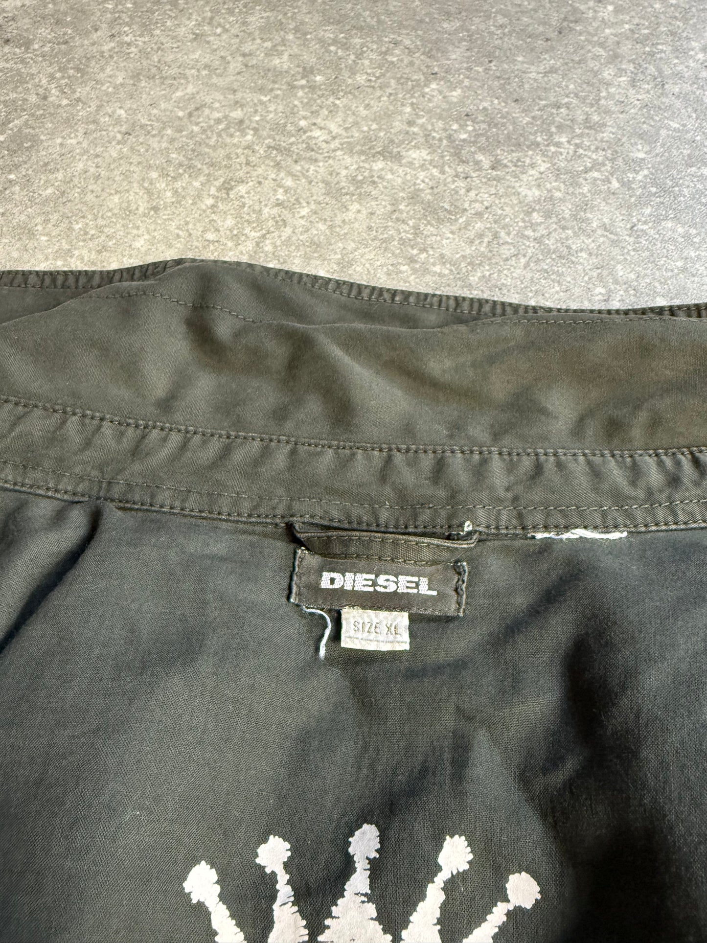 Diesel Khaki Cargo Jacket (XL)