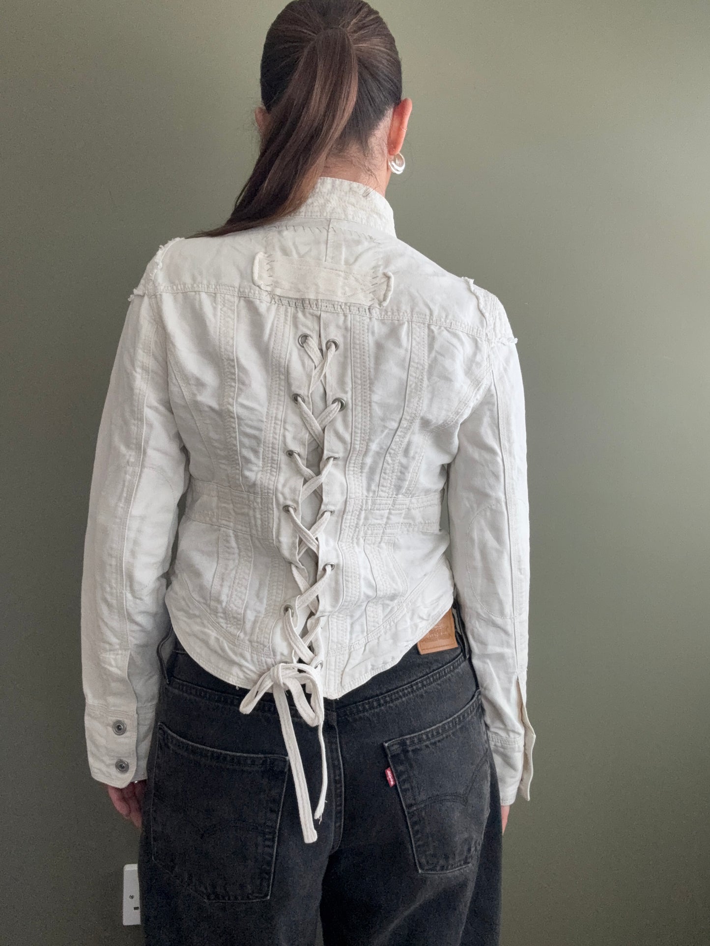 2000s Corset Jacket (UK12)