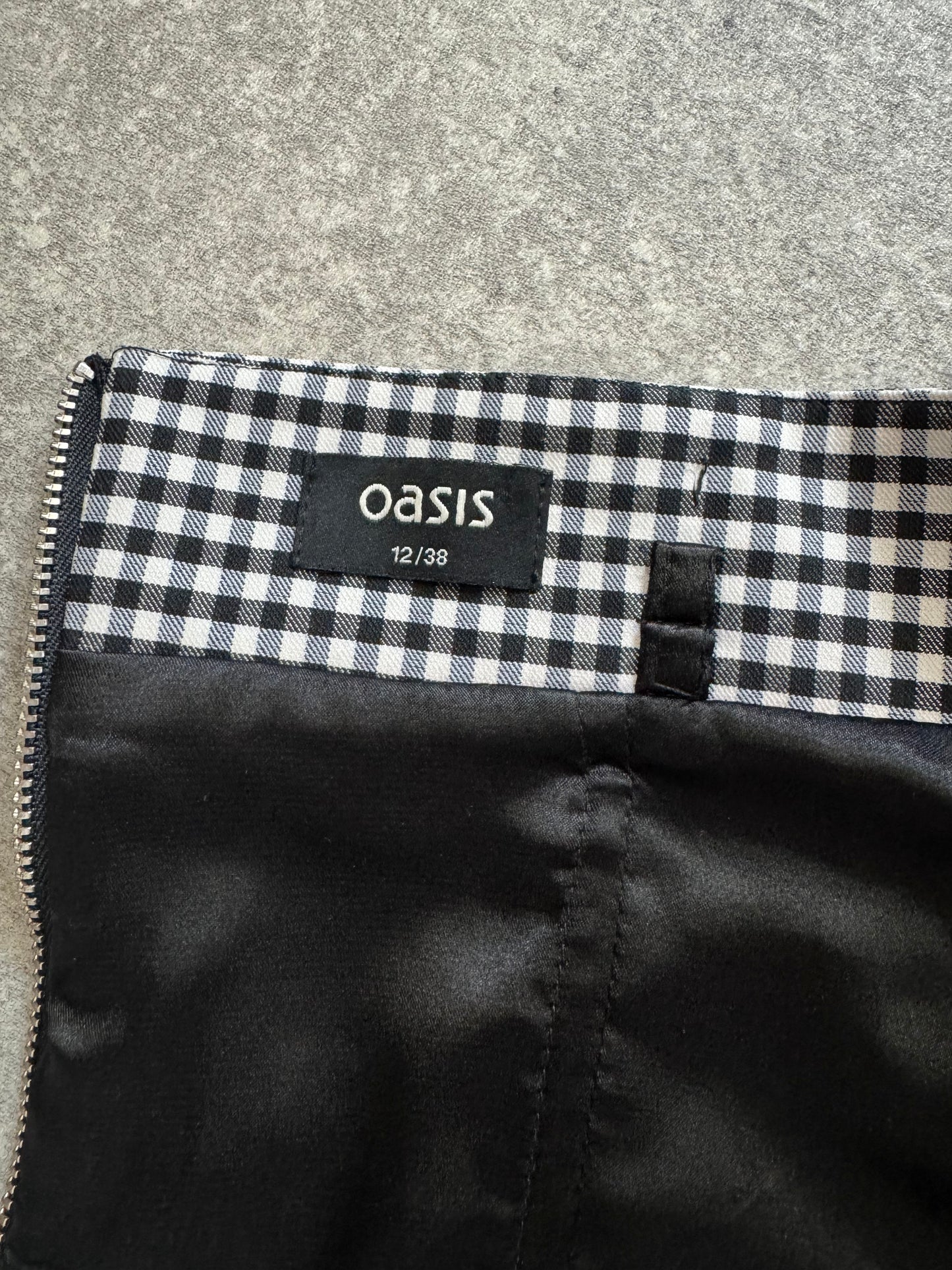 Gingham Bandeau Top (UK12)