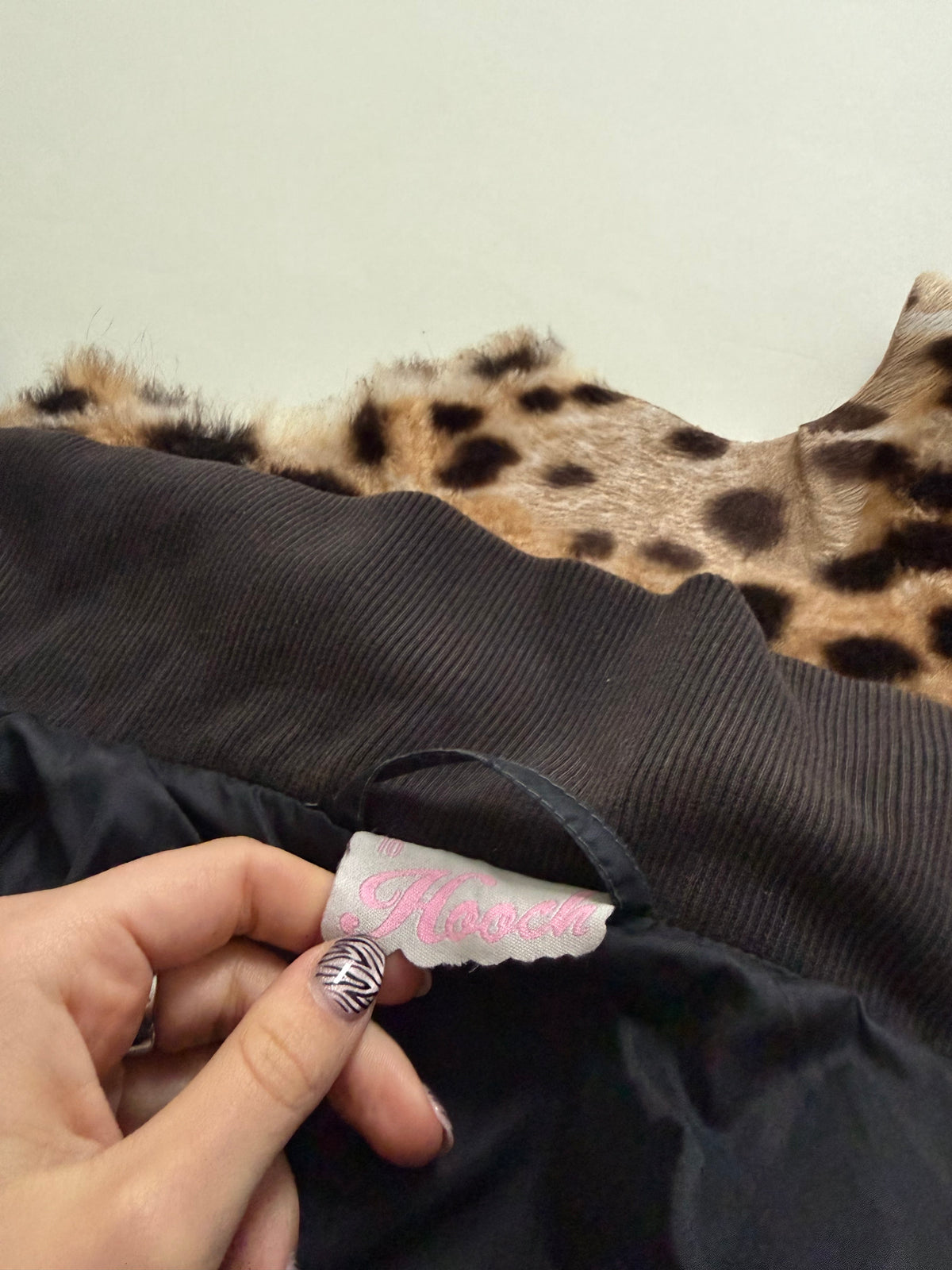 Hooch Cropped Bomber Jacket (S)