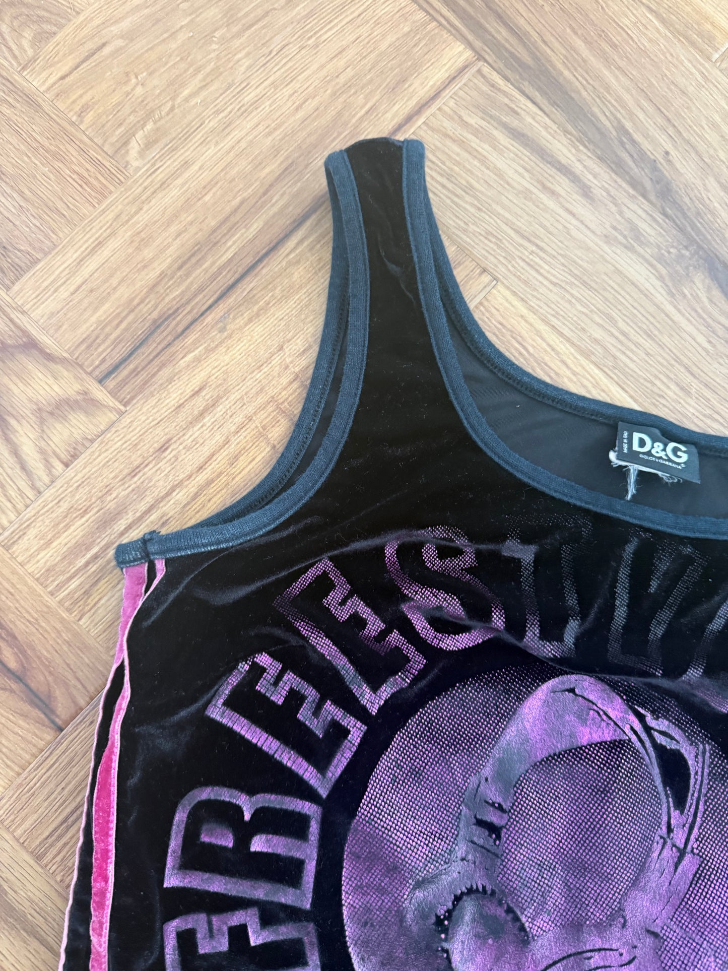 Dolce & Gabbana Velvet Vest (S)
