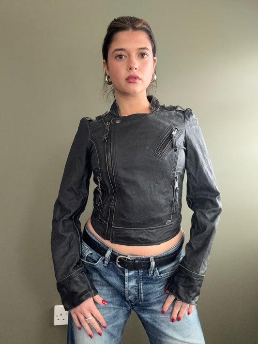 Miss Sixty Leather Jacket (XS)