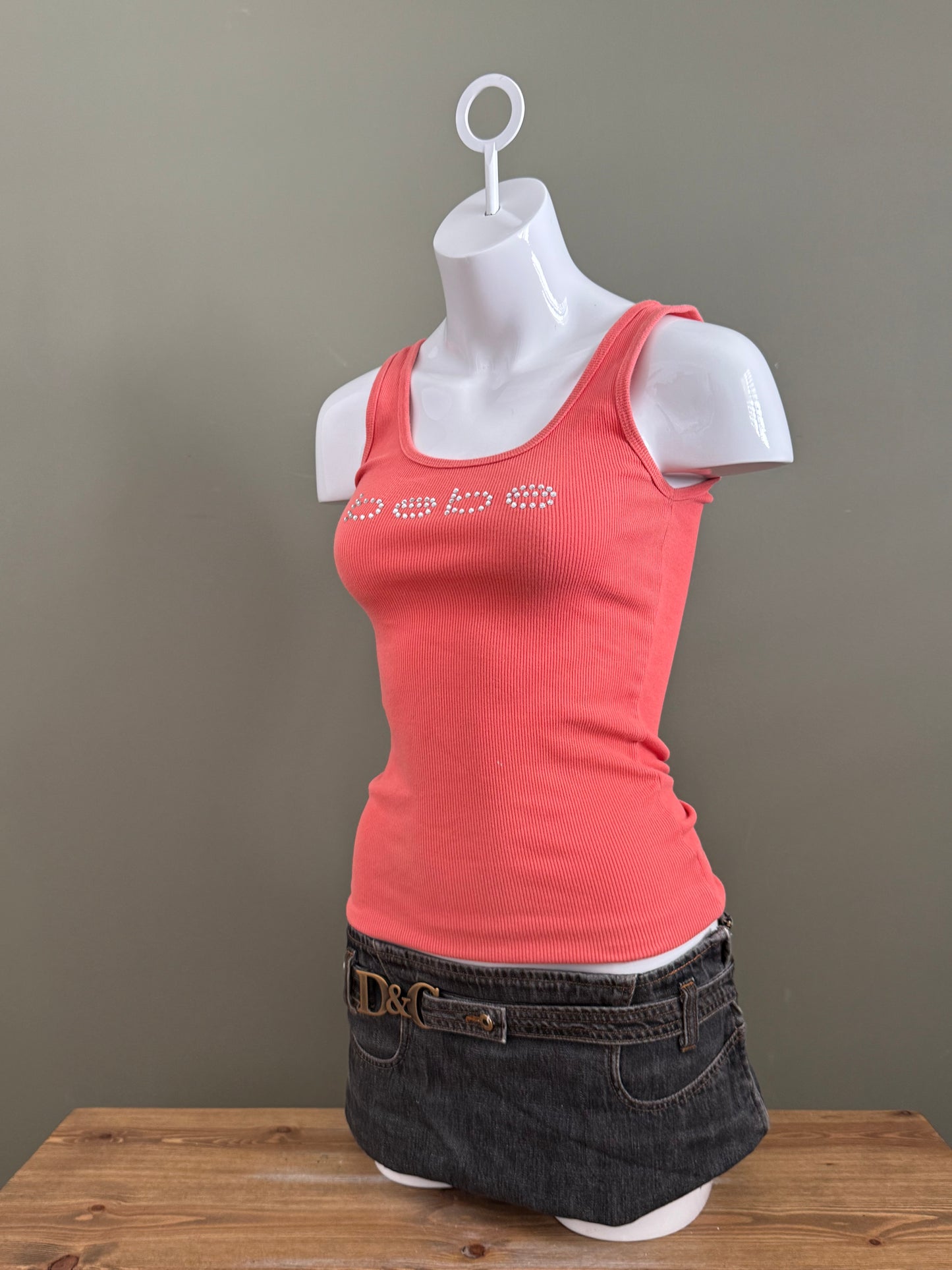 Bebe Coral Vest Top (S)