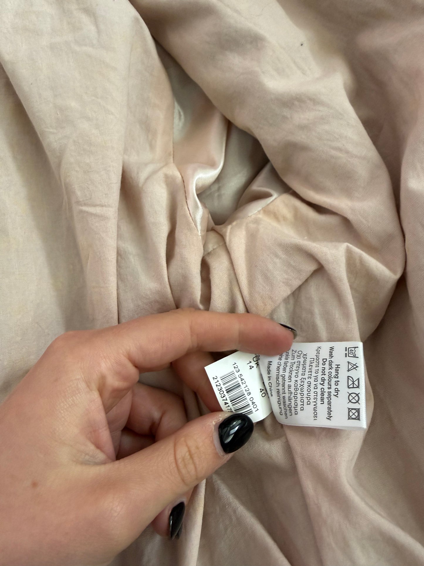 Faux Fur Bomber Jacket (UK14)