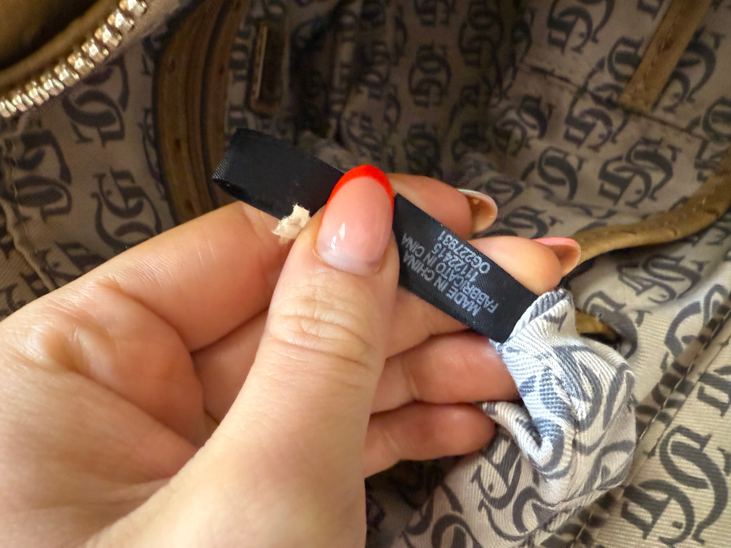 Guess Tan Shoulder Bag