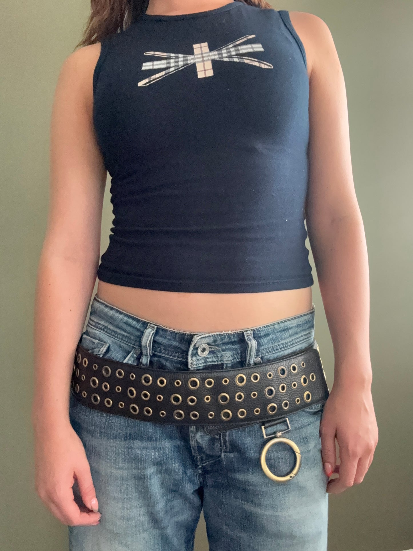 Karen Millen Leather Belt (M)