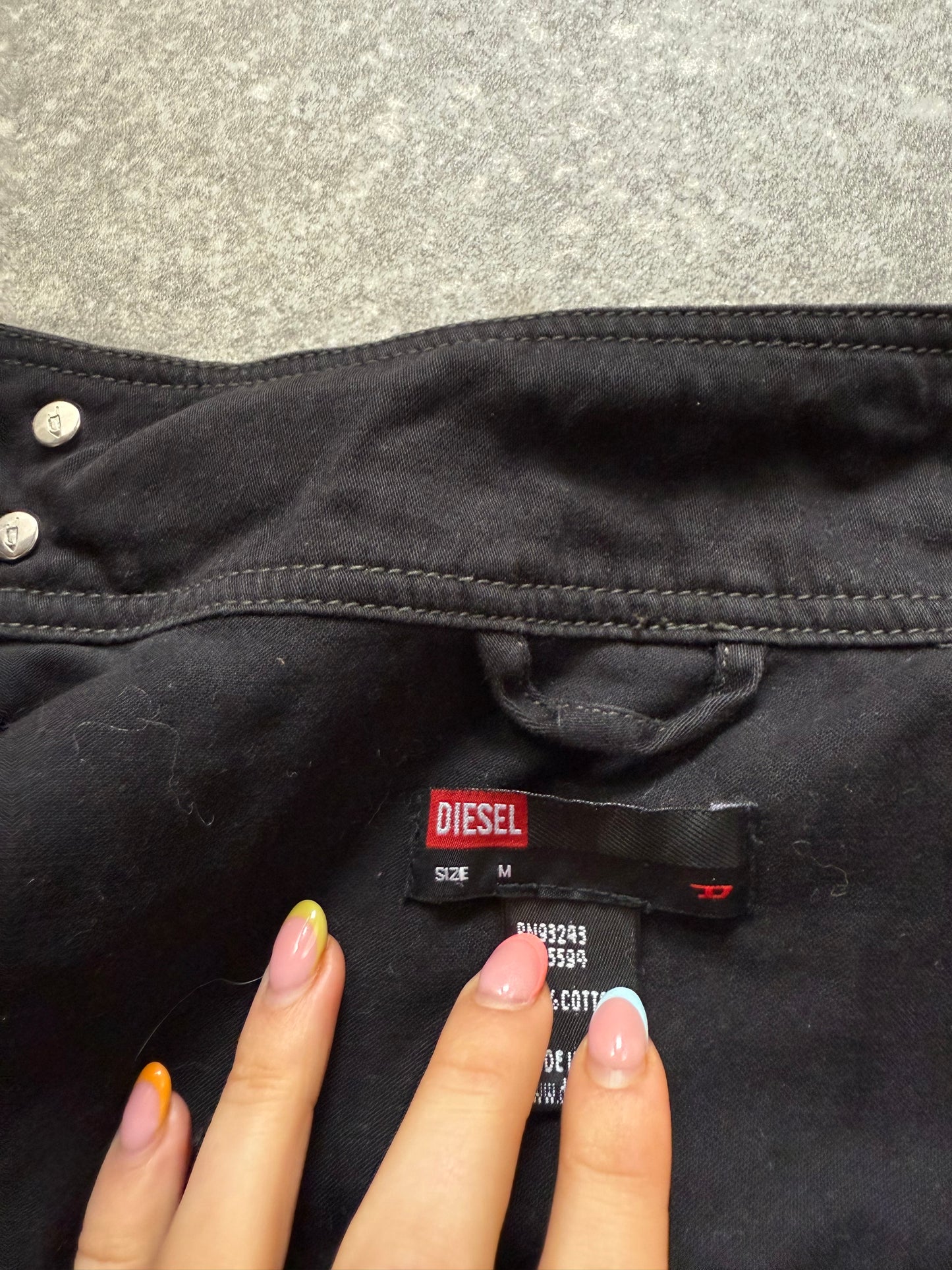 Black Diesel Corset Jacket (M)