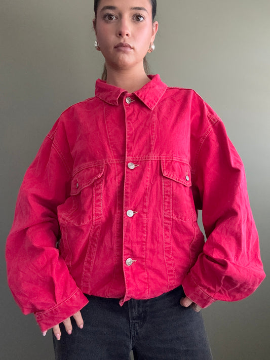 Red Diesel Trucker Jacket (L)
