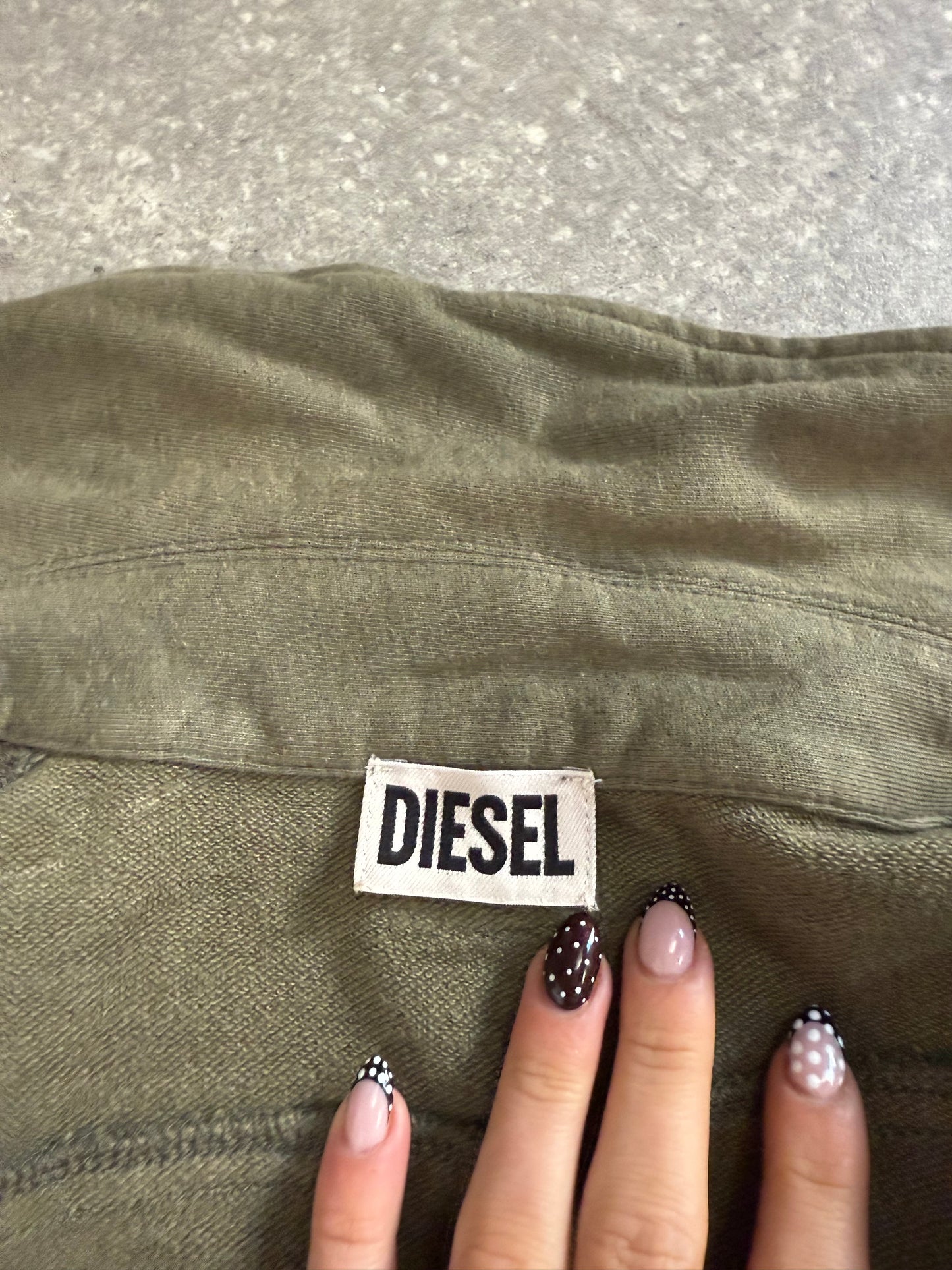 Cropped Diesel Cargo Jumper (XS)