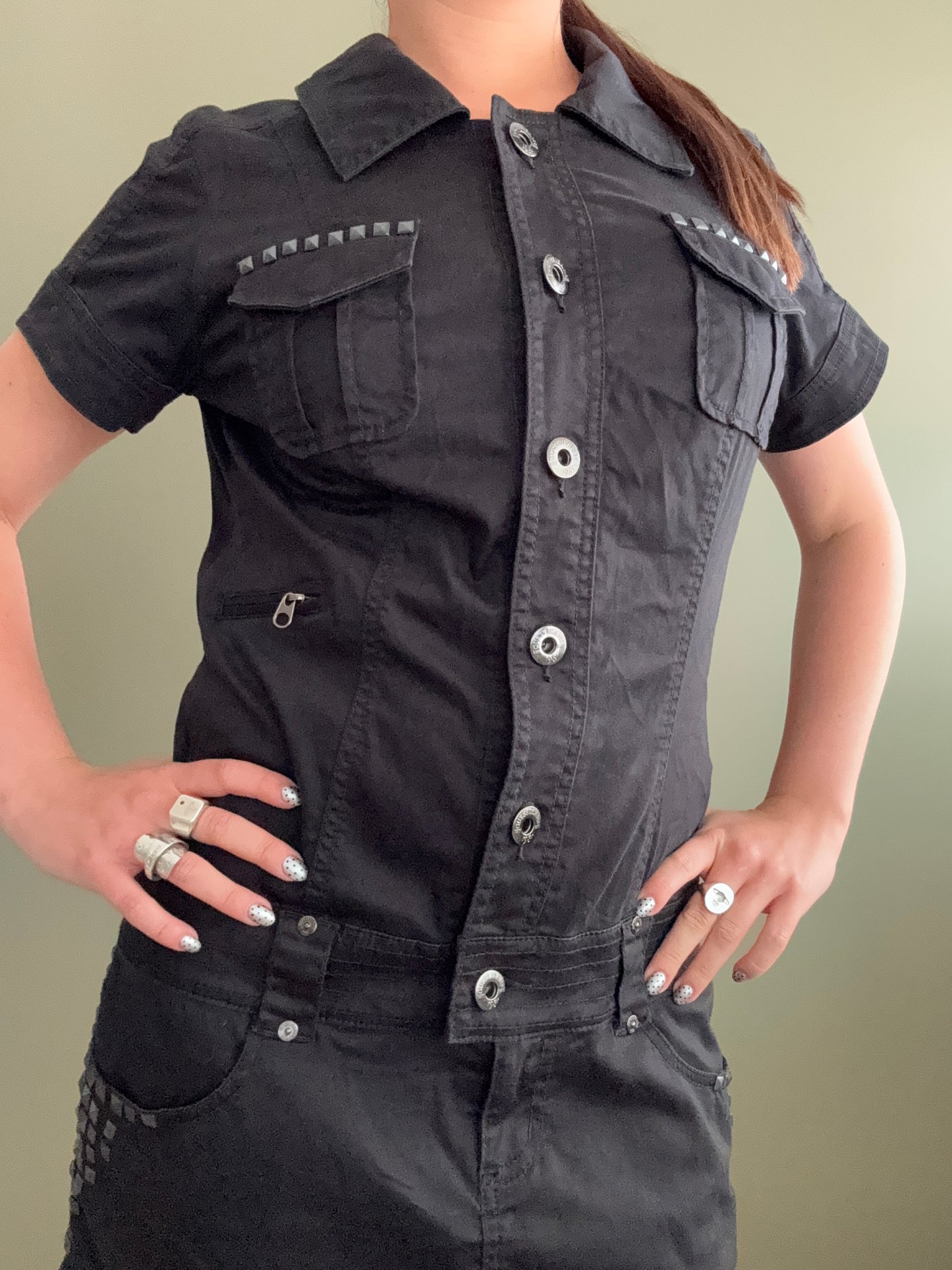 Guess Cargo Mini Dress (L)