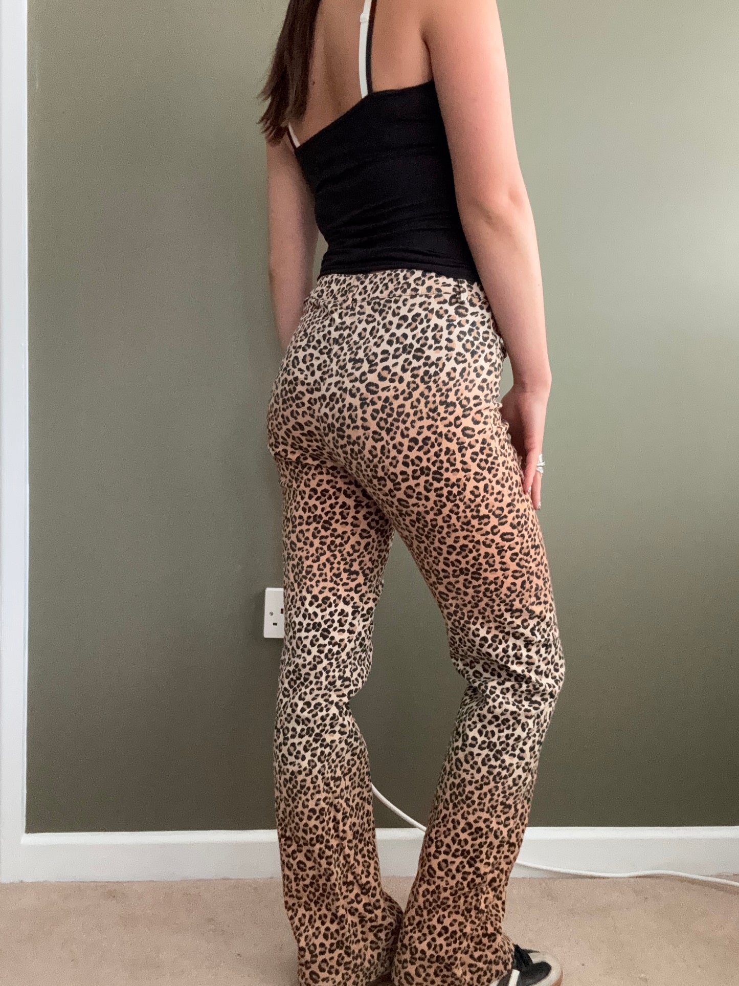 Morgan De Toi Leopard Trousers (S)