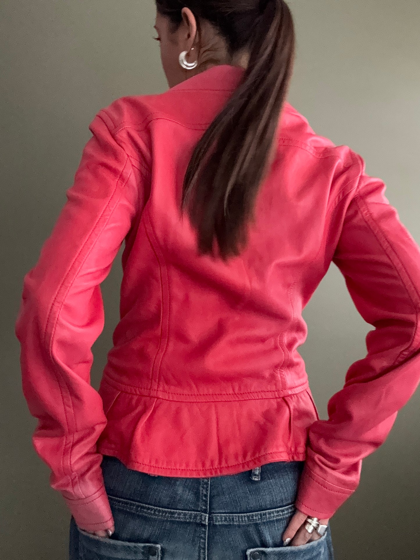 Miss Sixty Leather Jacket (M)