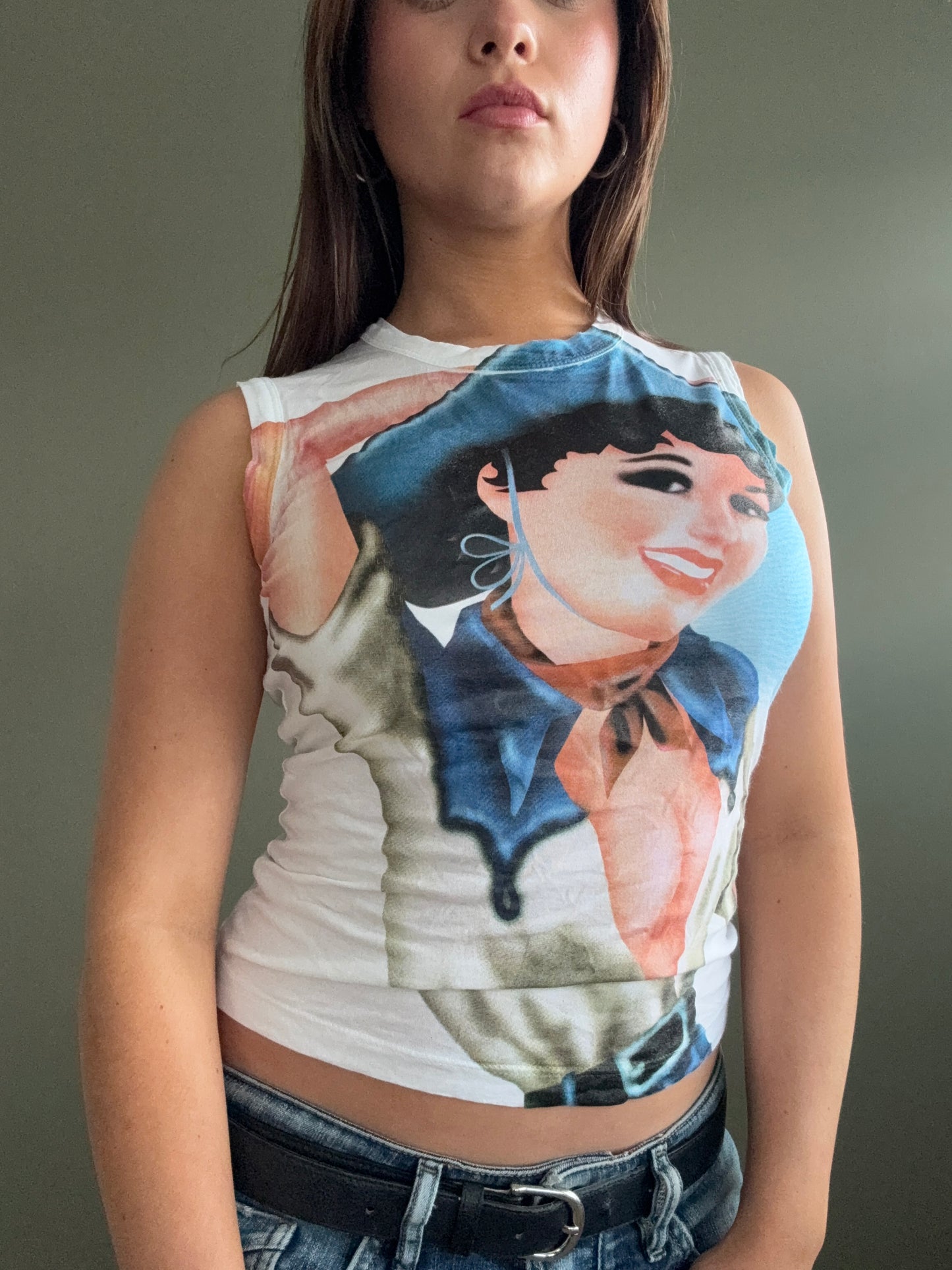 Miss Sixty Graphic Top (M)