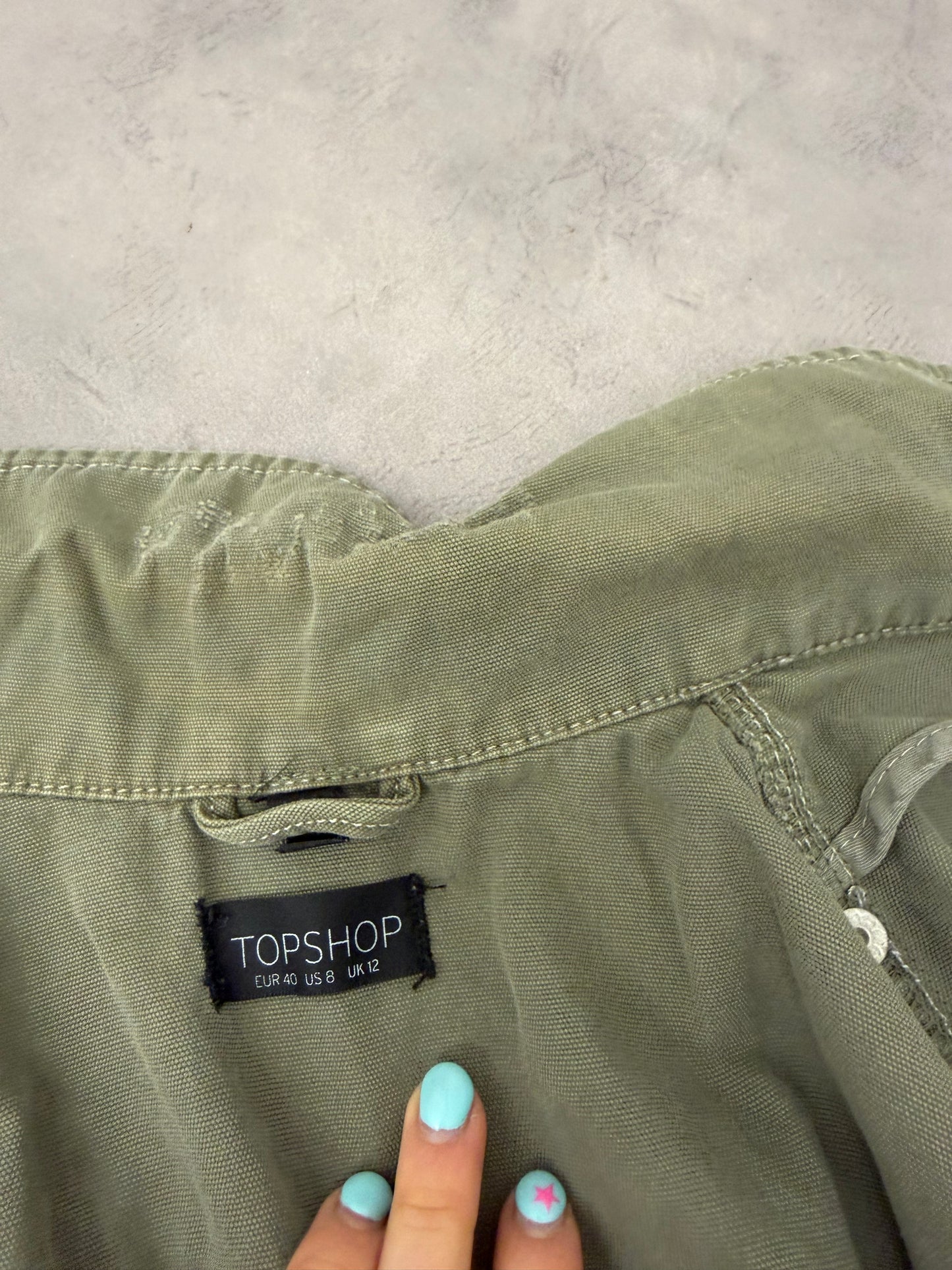 Cropped Utility Jacket (UK12)