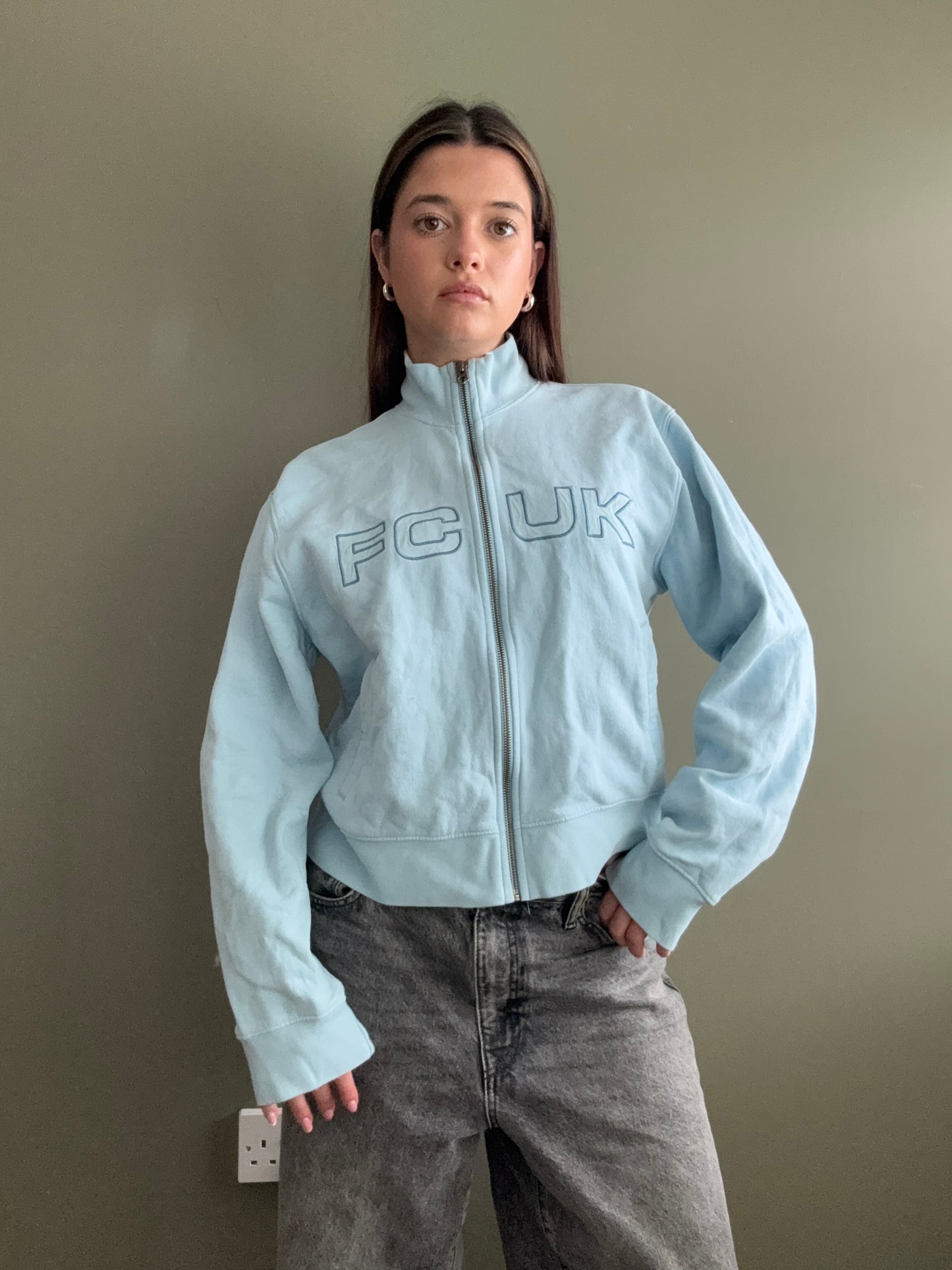 French Connection Zip Hoodie (XL)